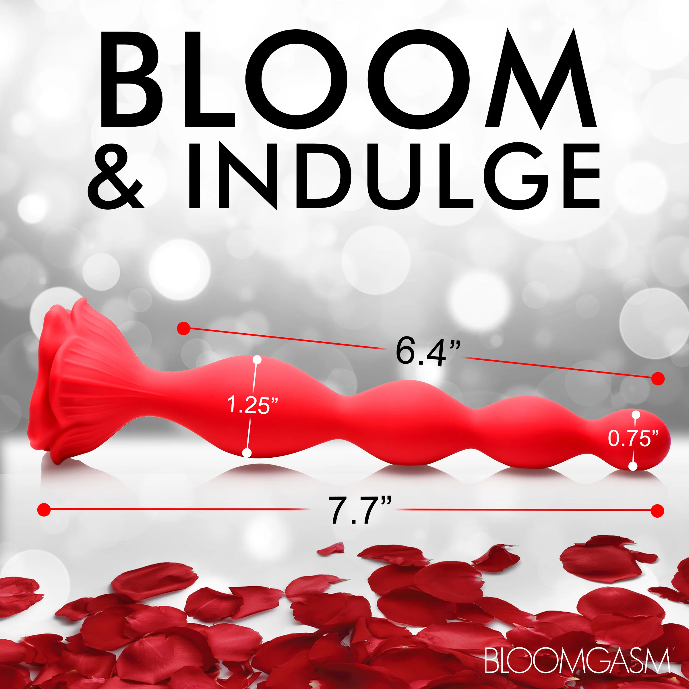 Beaded Rose Vibrator - Image 4