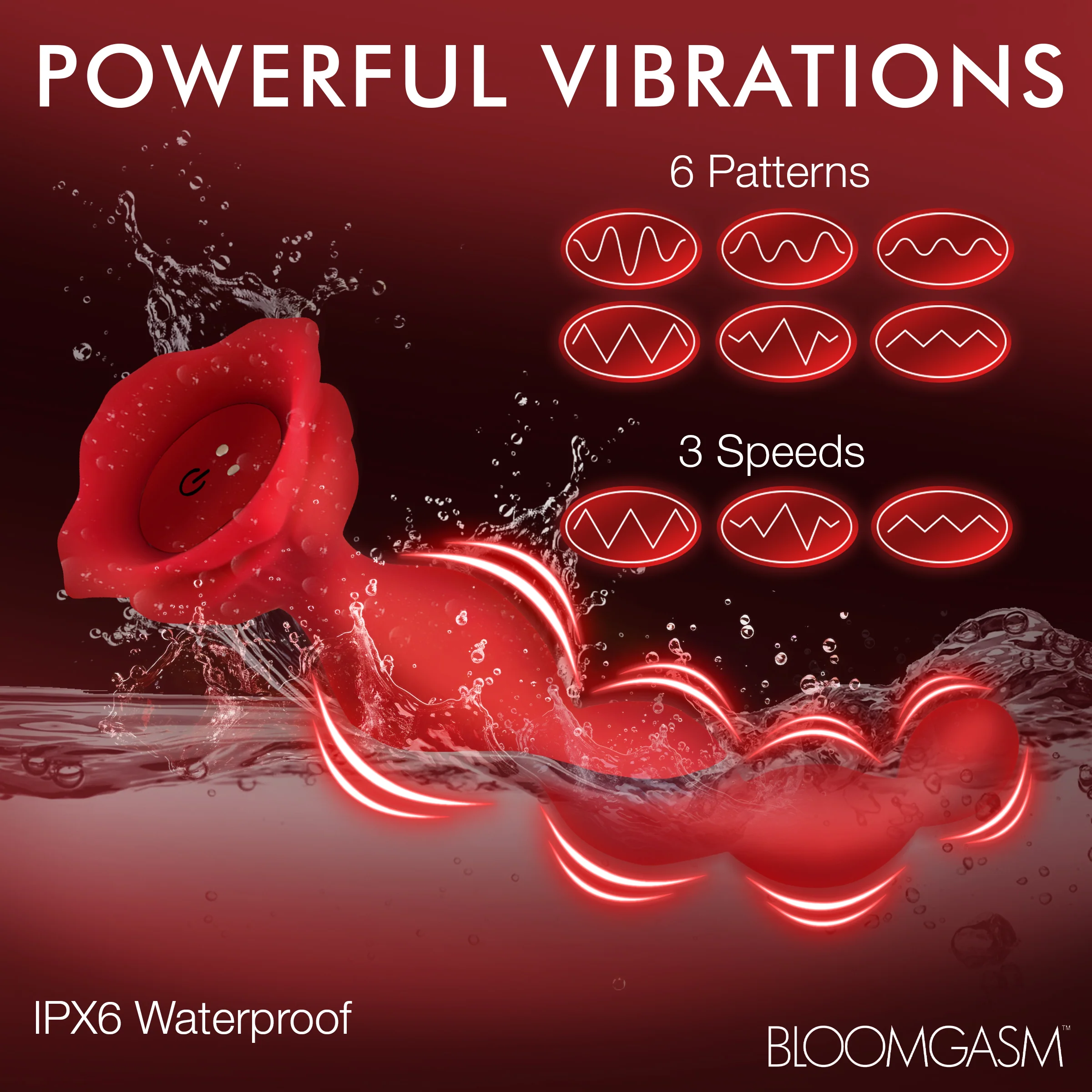 Beaded Rose Vibrator - Image 6