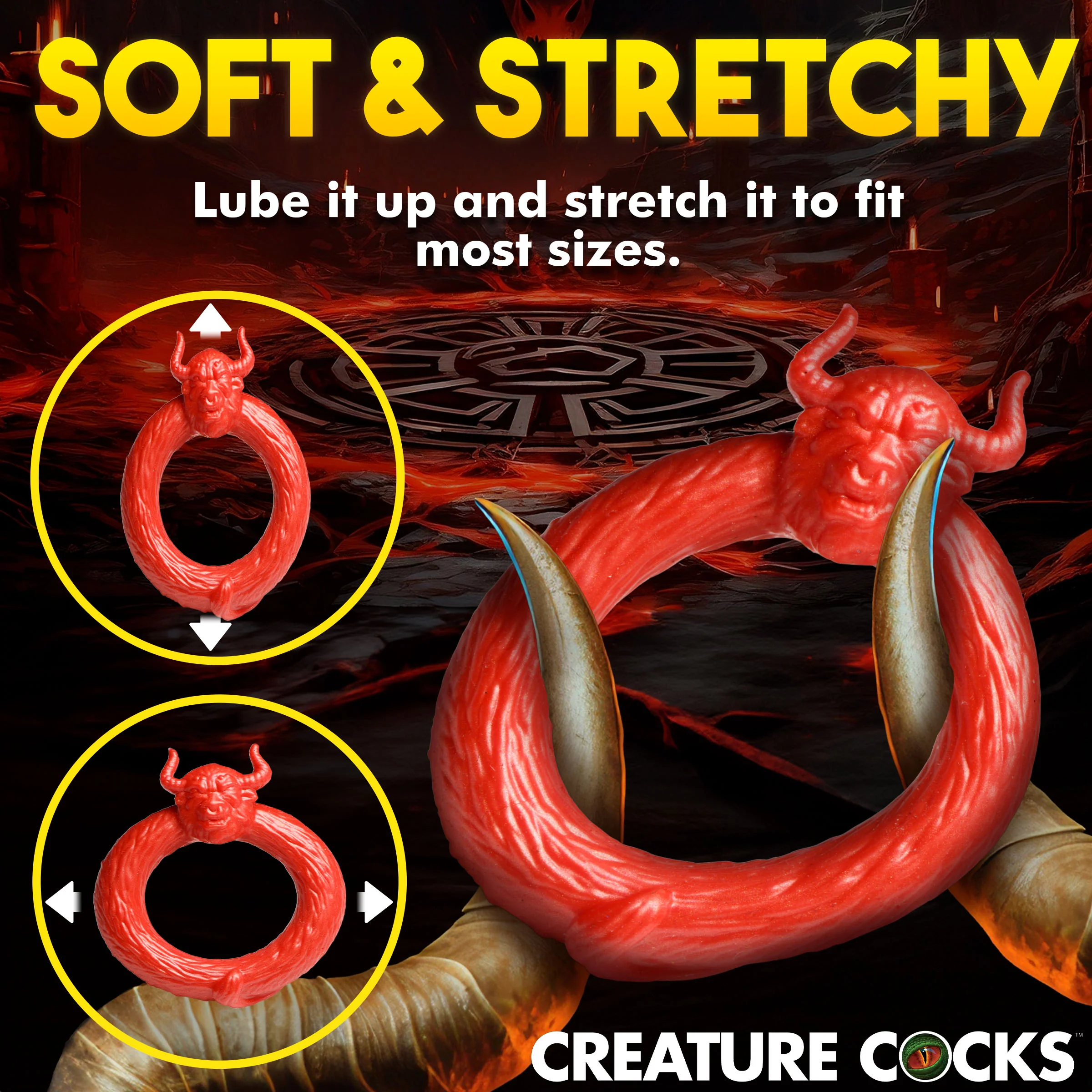 Beast Mode Silicone Cock Ring - Image 7