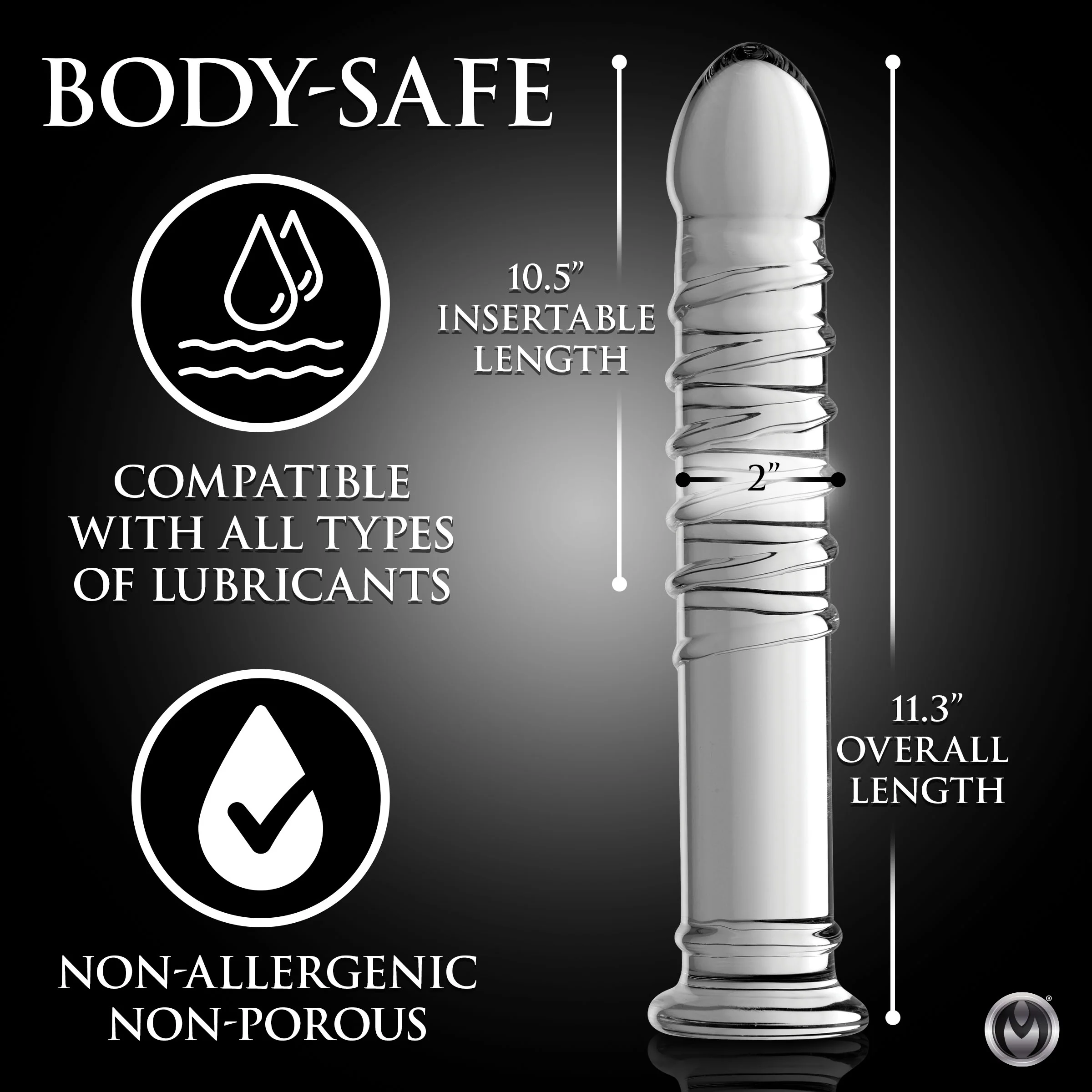 Behemoth Ribbed XL Dildo - Image 2
