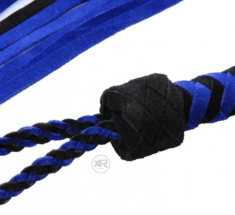 Black and Blue Suede Flogger - Image 7