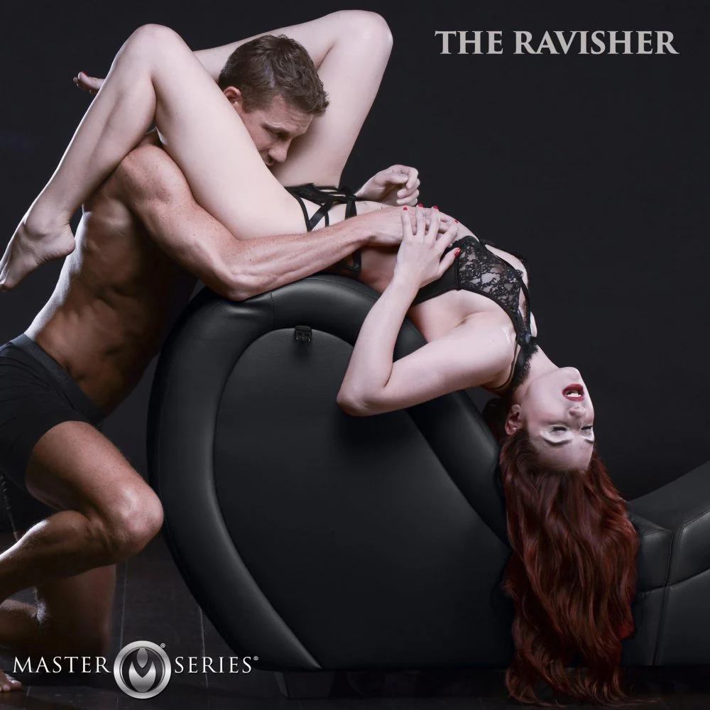 Black Kinky Couch Sex Chaise with Love Pillows - Image 14