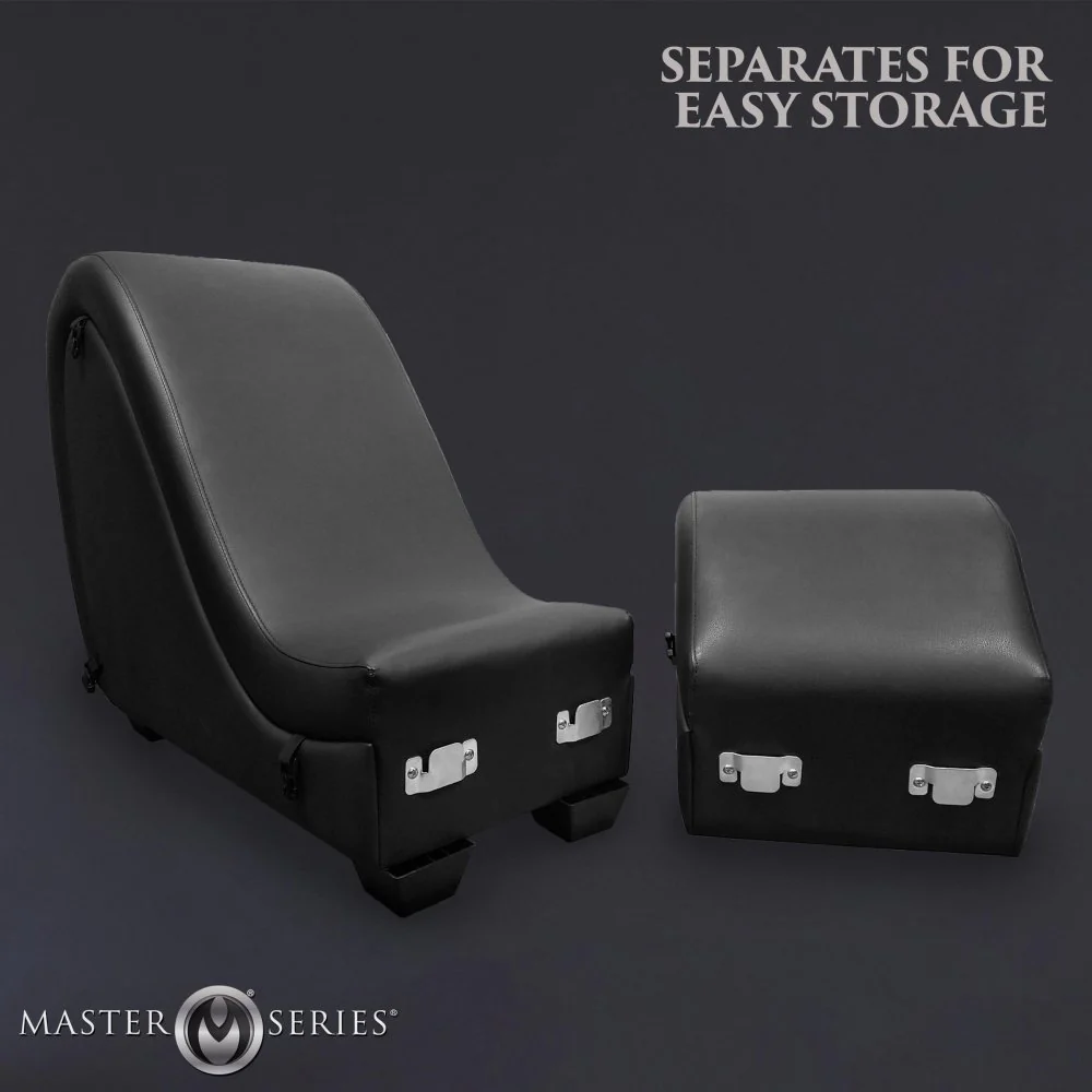 Black Kinky Couch Sex Chaise with Love Pillows - Image 20