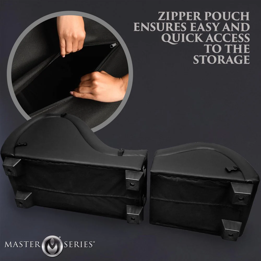 Black Kinky Couch Sex Chaise with Love Pillows - Image 21