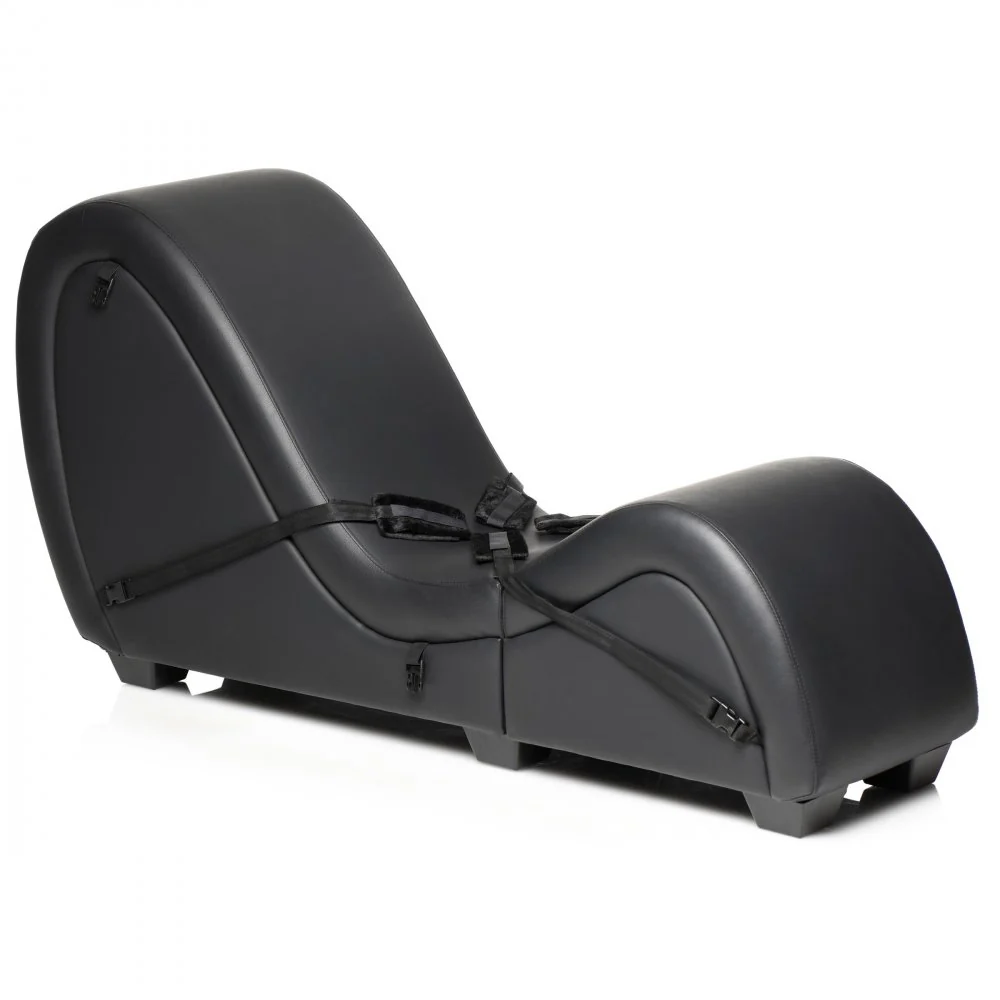 Black Kinky Couch Sex Chaise with Love Pillows - Image 23