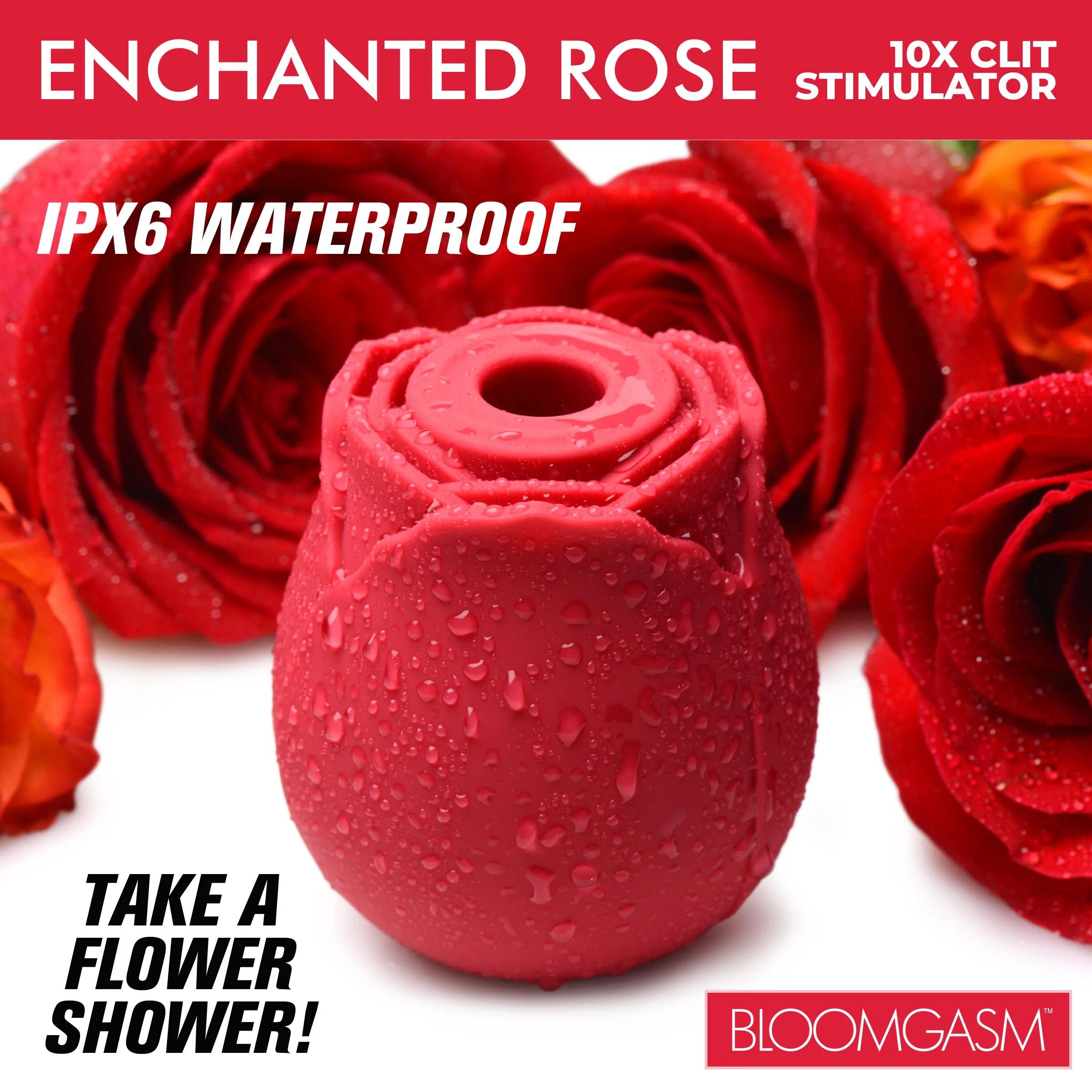 Bloomgasm 10x Enchanted Rose Clitoral Stimulator - Image 4