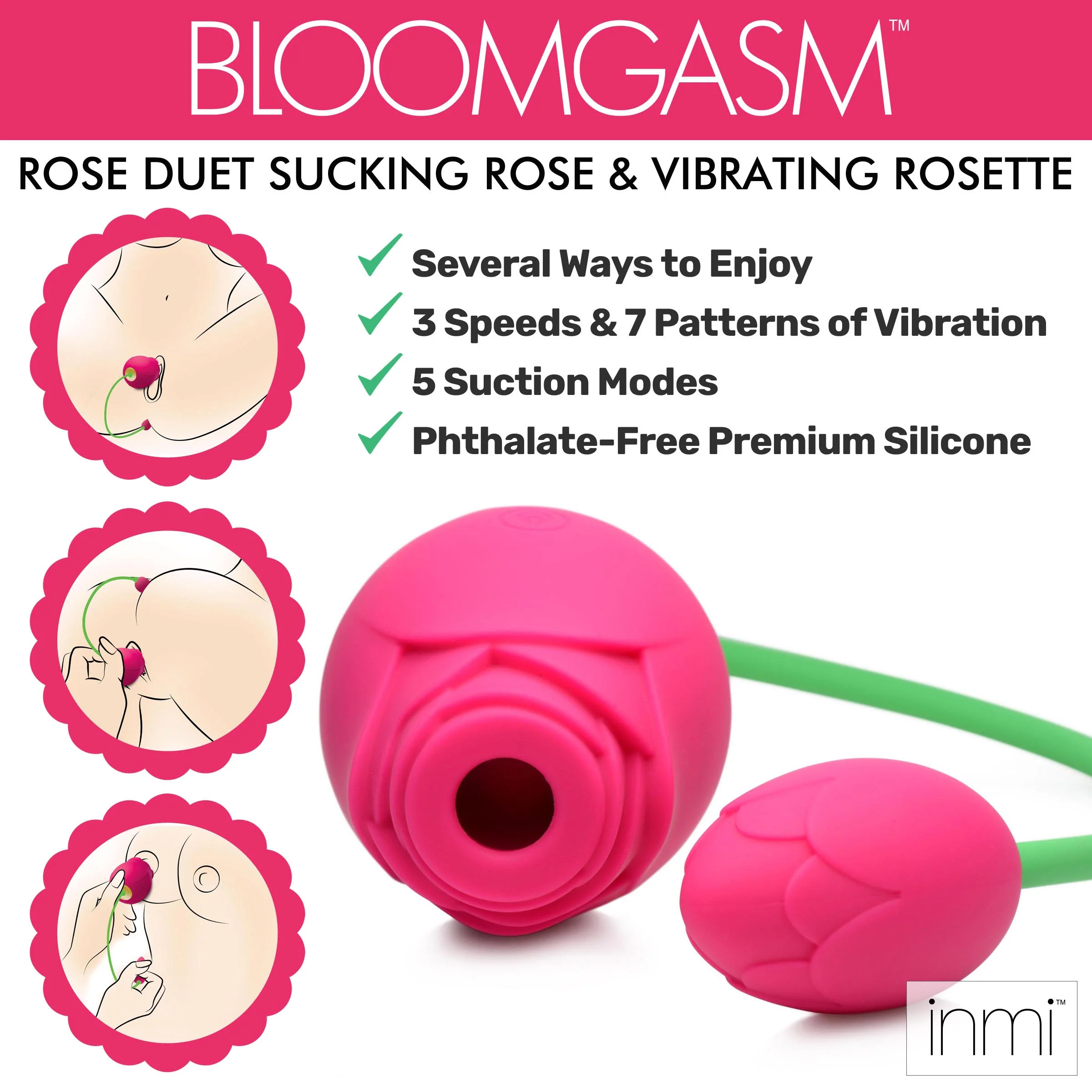 Bloomgasm Rose Duet Sucking Rose and Vibrating Rosette - Image 3