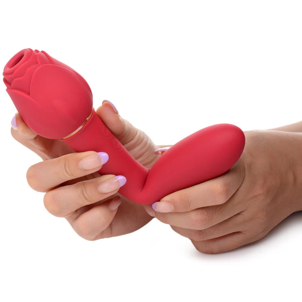 Bloomgasm Sweet Heart Rose Vibrator - Image 4