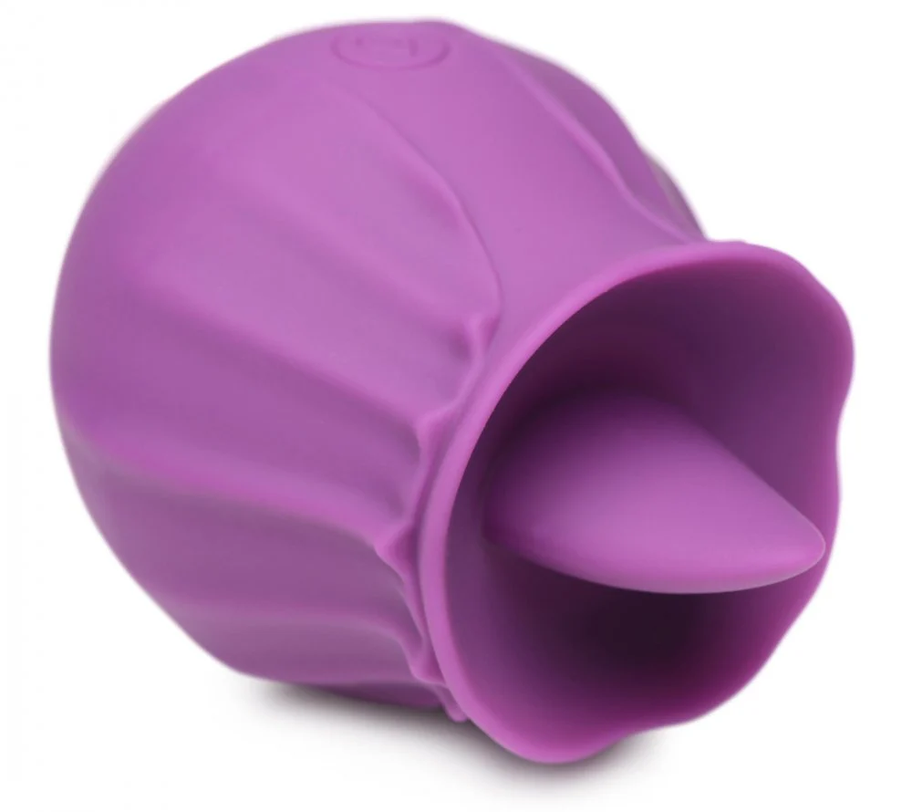 Bloomgasm Wild Violet 10X Silicone Clit Licking Stimulator - Image 4