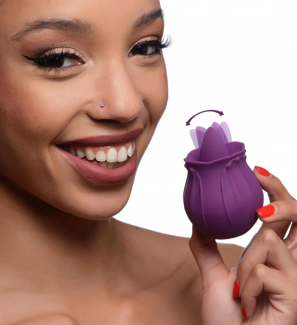 Bloomgasm Wild Violet 10X Silicone Clit Licking Stimulator - Image 8