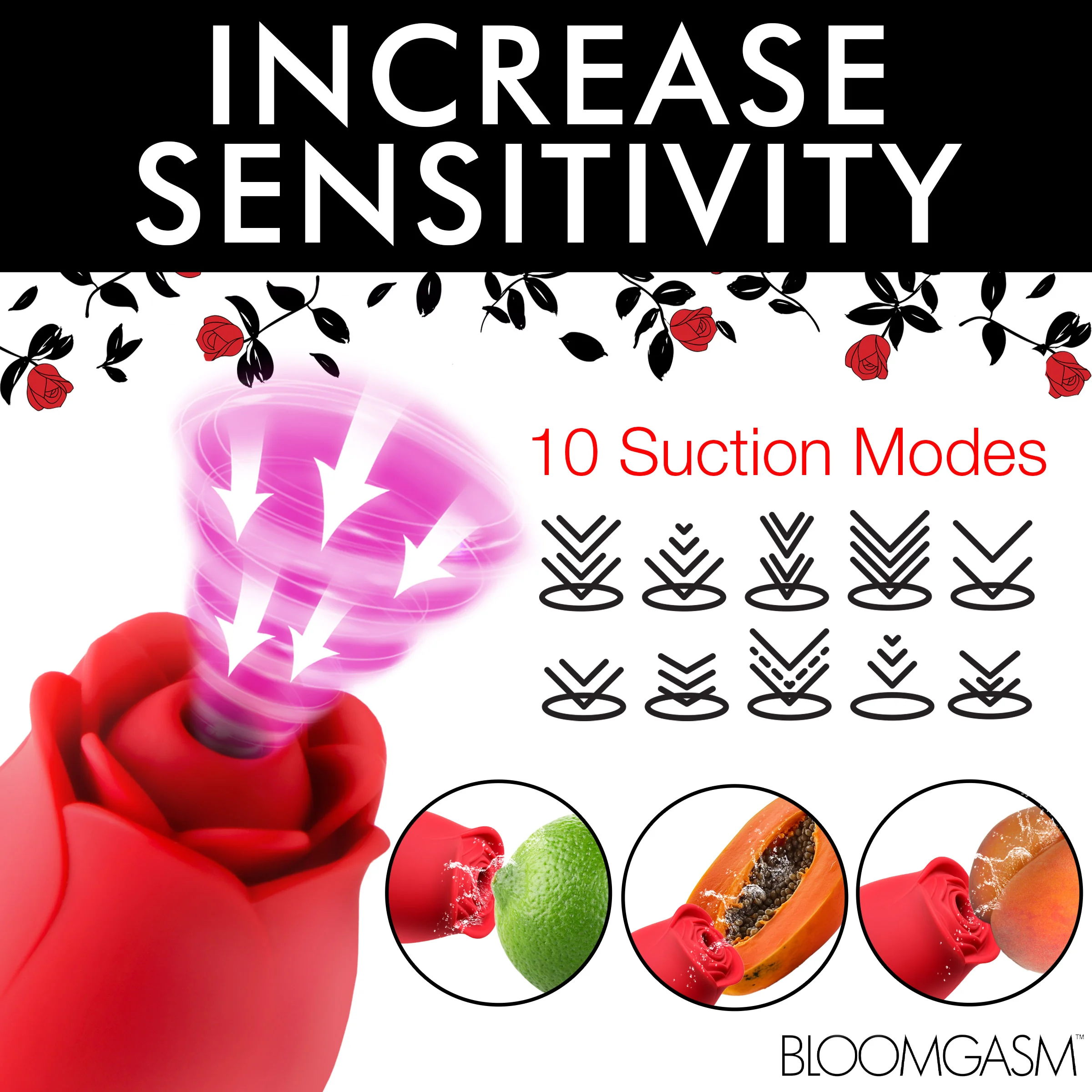 Blooming Bunny Sucking & Thrusting Silicone Rabbit Vibrator - Image 5