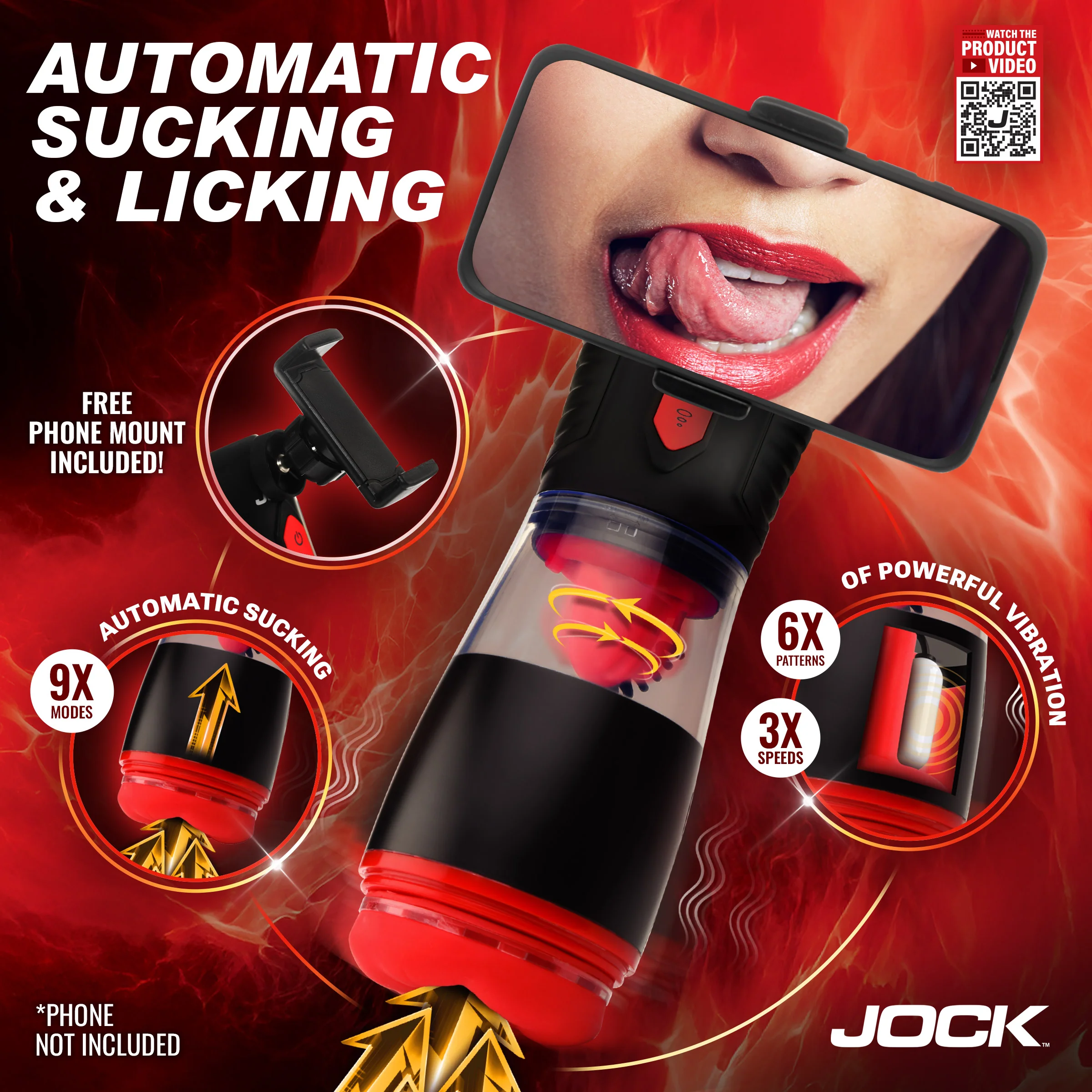 Blow Job Sucking, Licking, & Vibrating Masturbator - Image 3