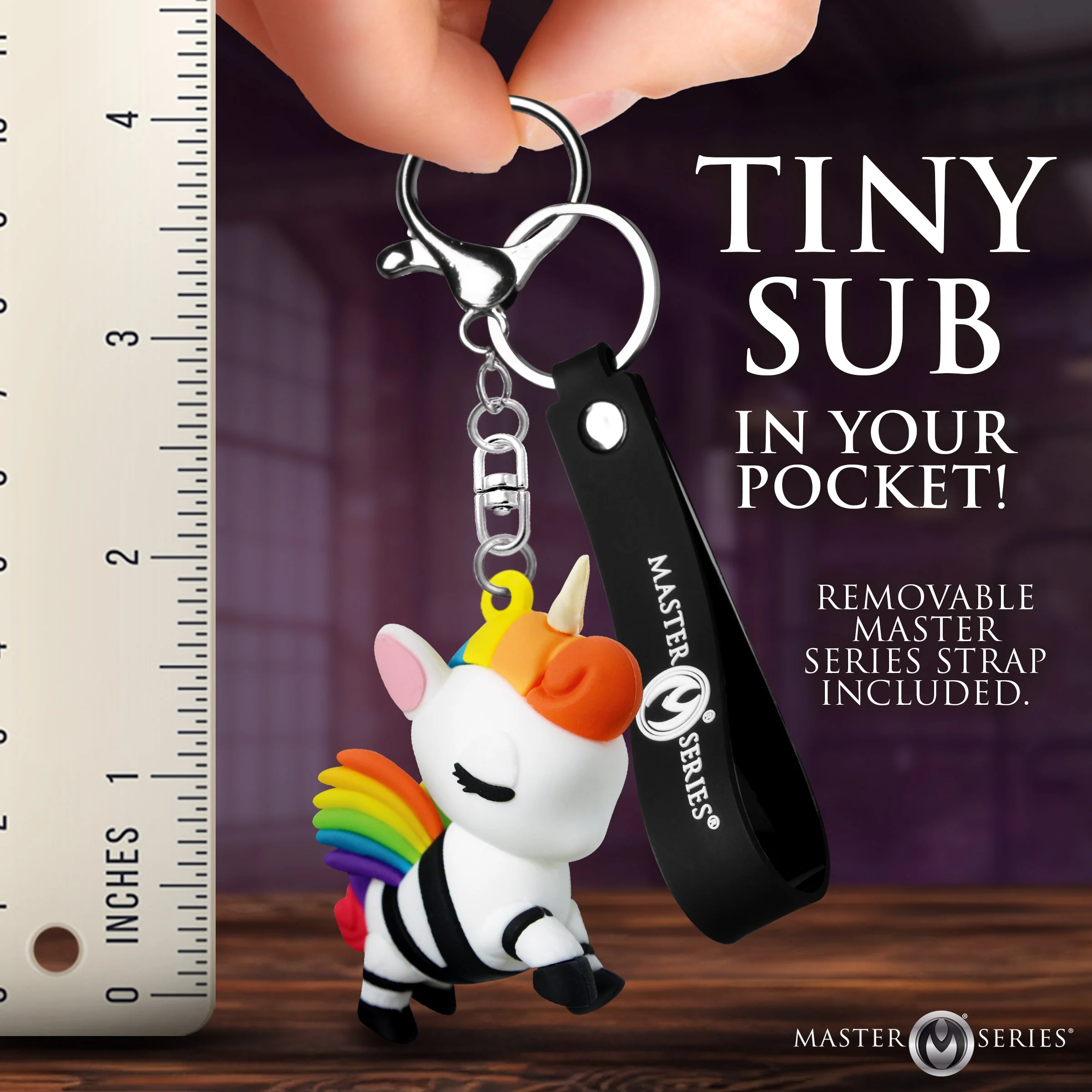 Bondage Unicorn Keychain - Image 3