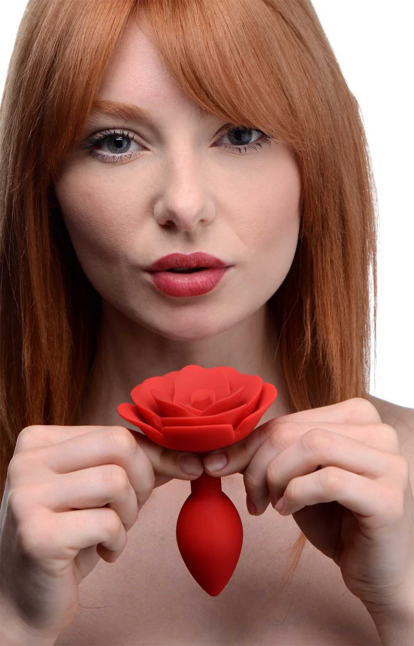 Booty Bloom Silicone Rose Anal Plug - Image 3