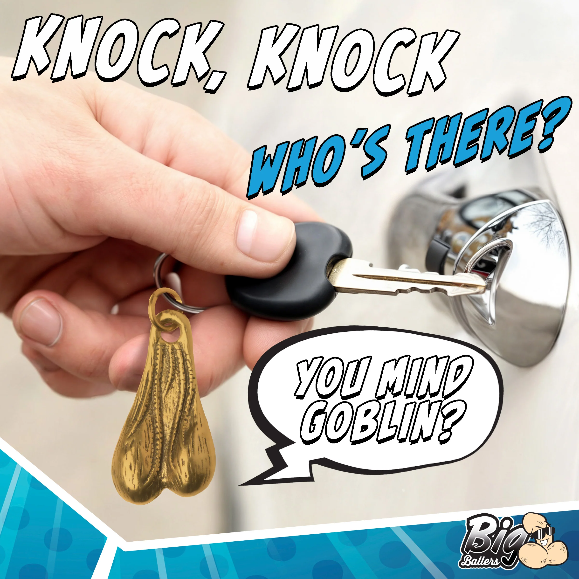 Brass Keychain - Image 3