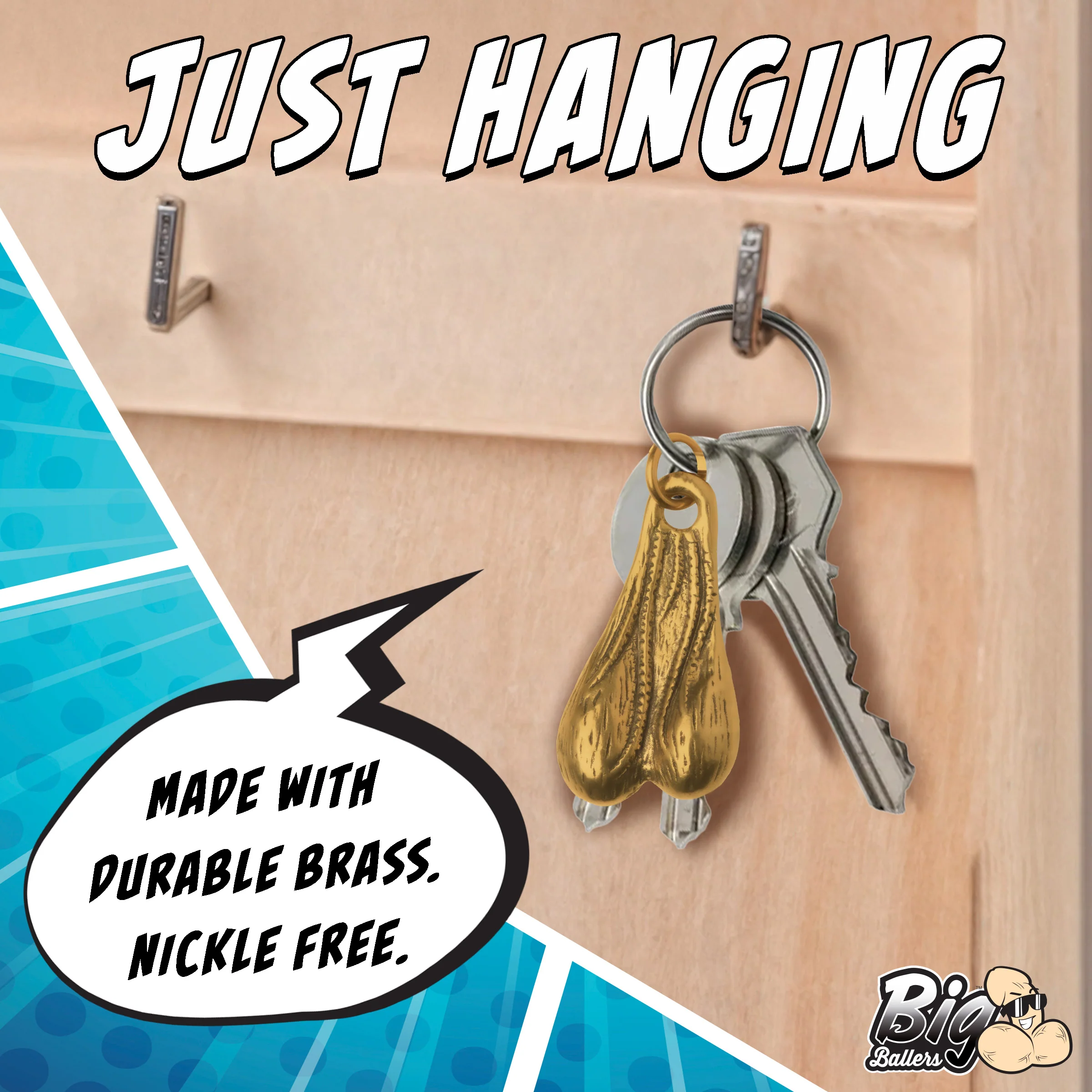 Brass Keychain - Image 4