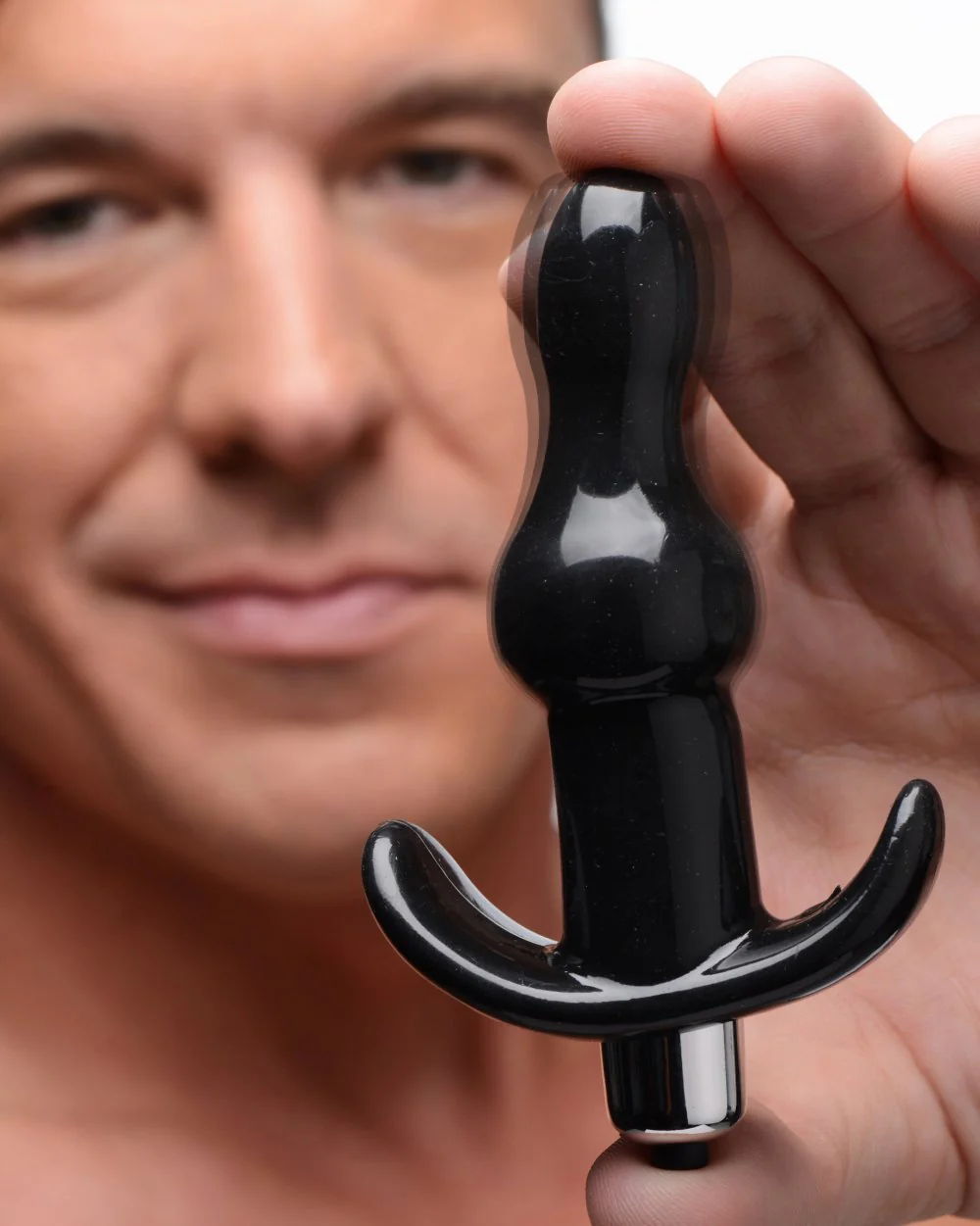 Bumpy Vibrating Anal Plug - Image 3
