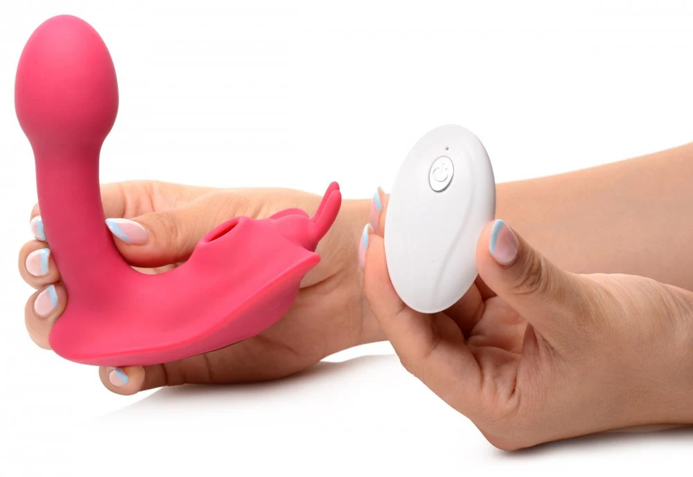 Butterfly Tease 10X Clitoral Suction Silicone Stimulator - Image 2