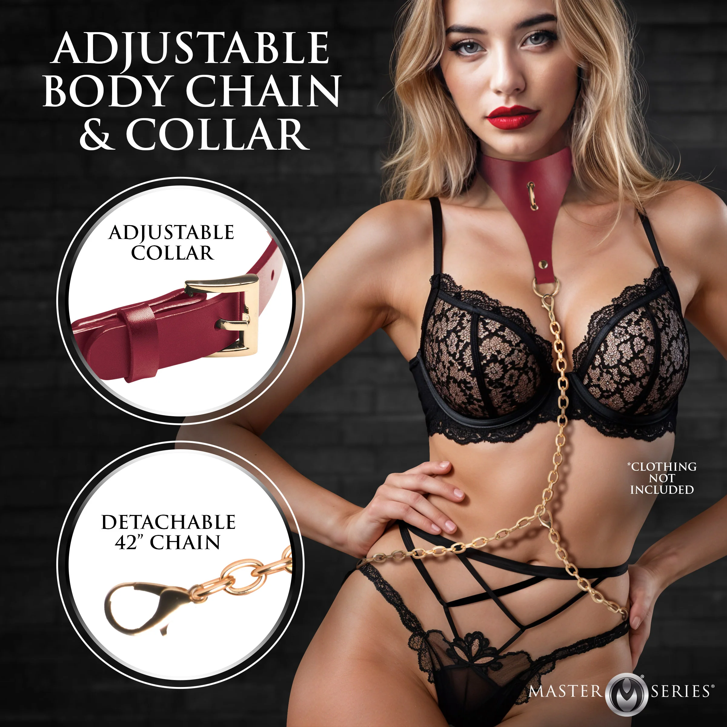Captivate Collar with Body Chain - Image 2