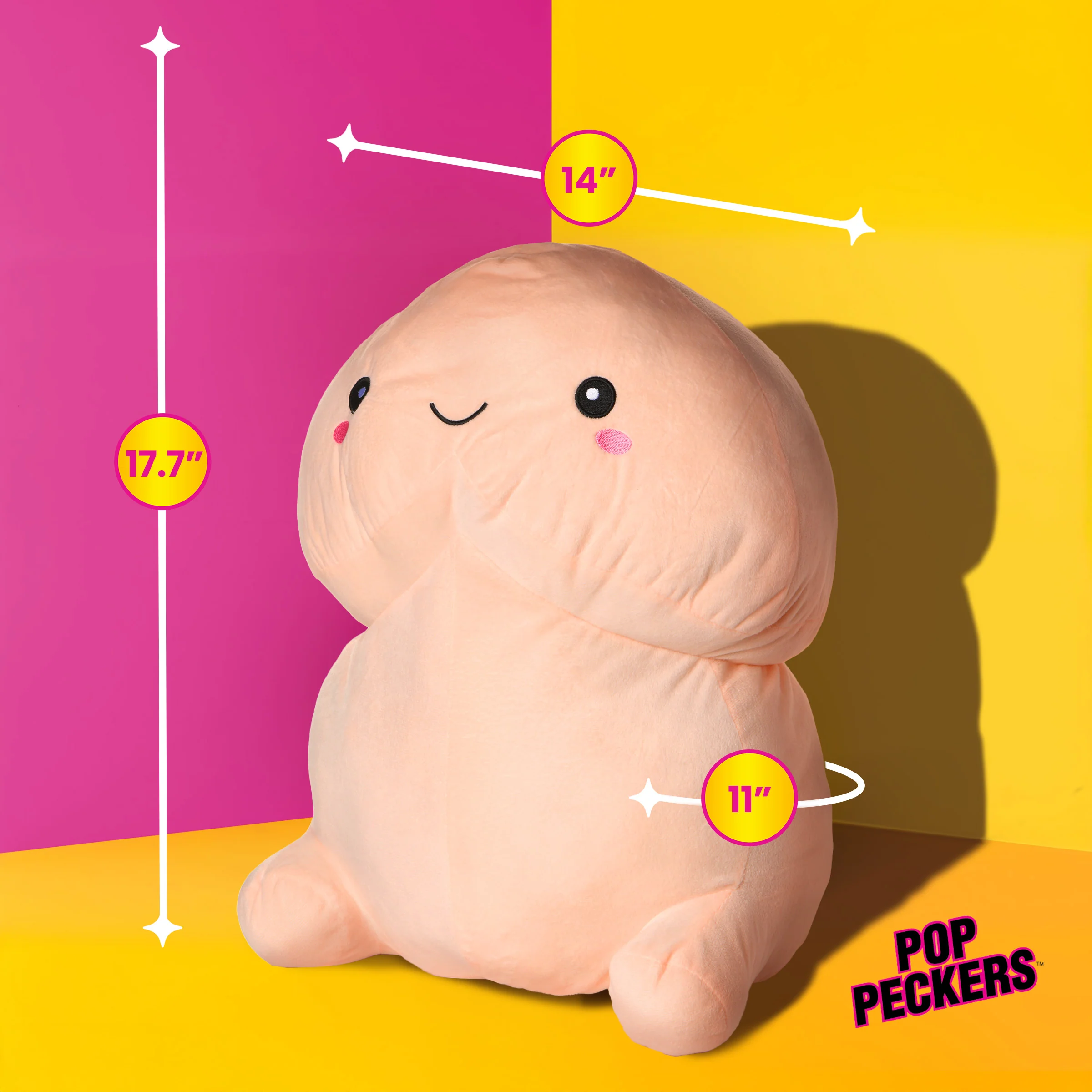 Chibi Happy Peckers Pillow - Image 7