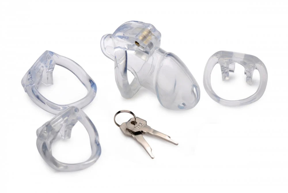 Clear Captor Chastity Cage - Image 4