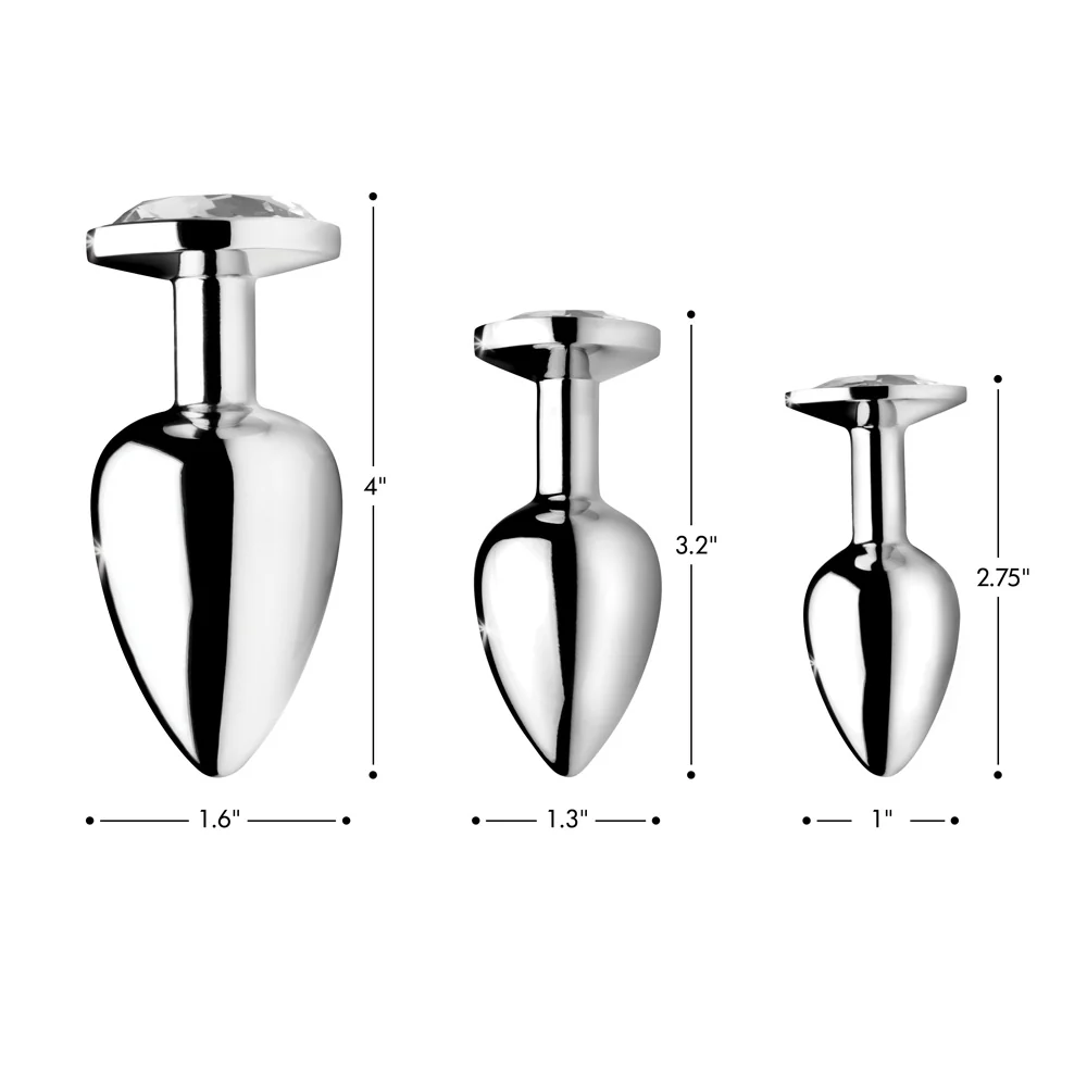 Clear Gem Anal Plug - Image 5