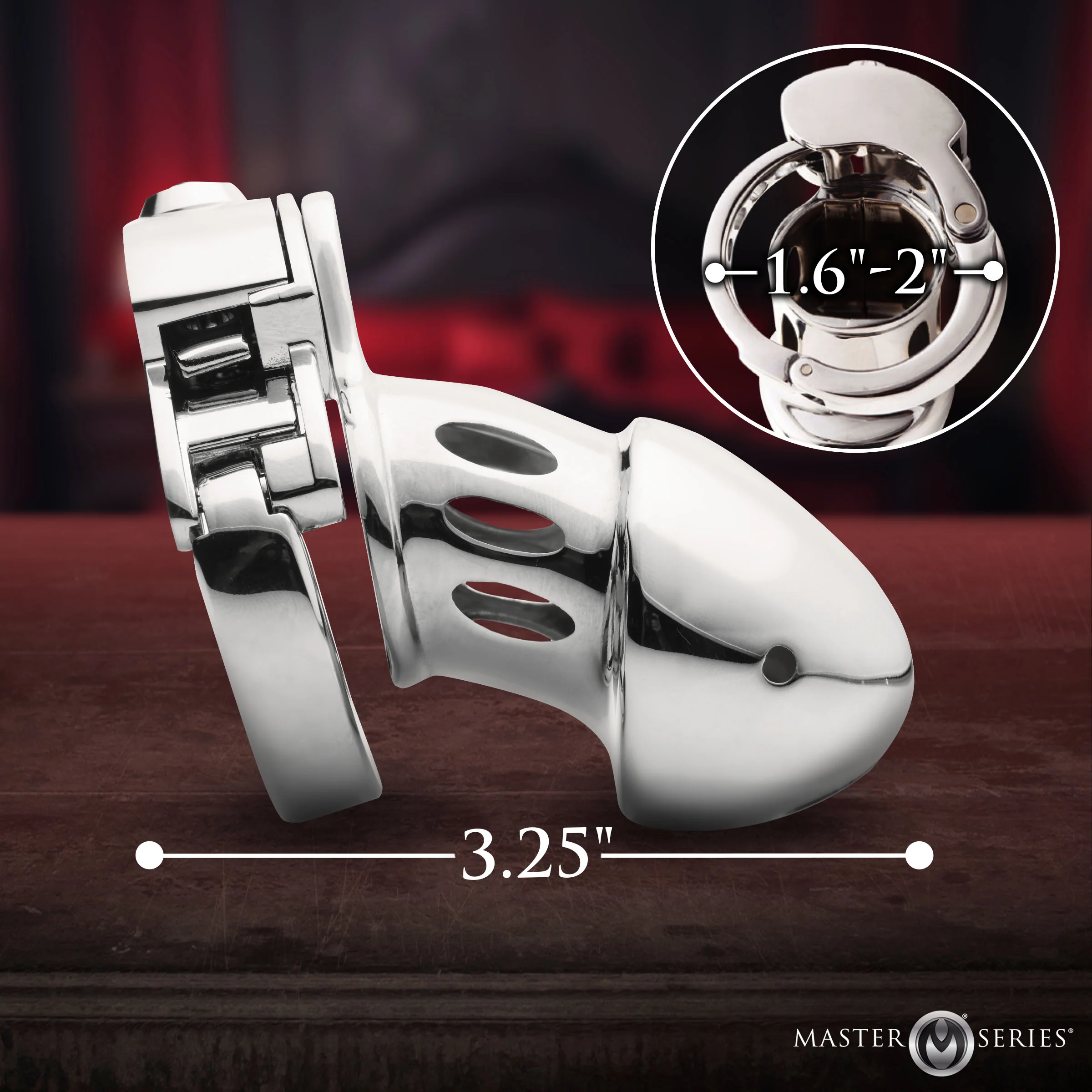Cock Cuff Snap-On Chastity Cage - Image 5