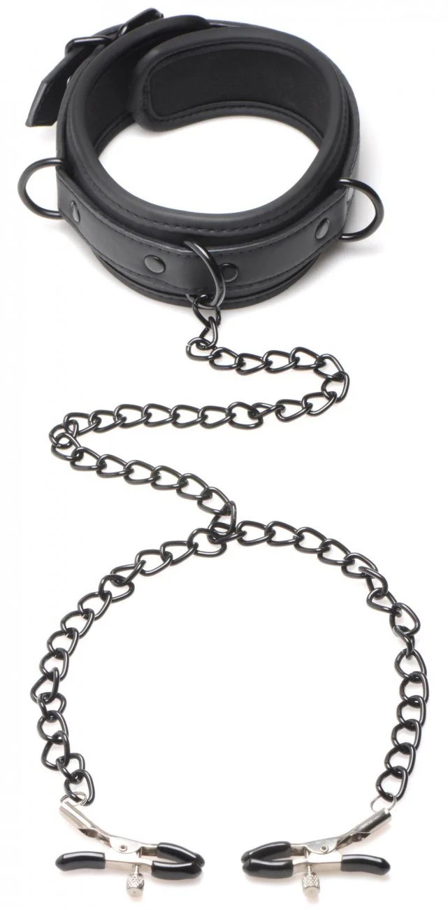 Adjustable Collar with Nipple Clamps - Image 3