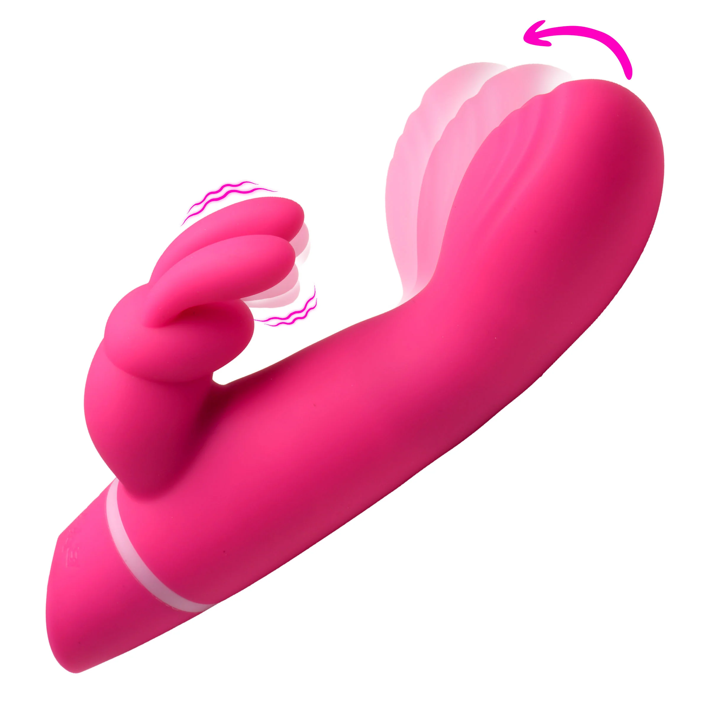 Come Hither Silicone Rabbit Vibrator - Image 6