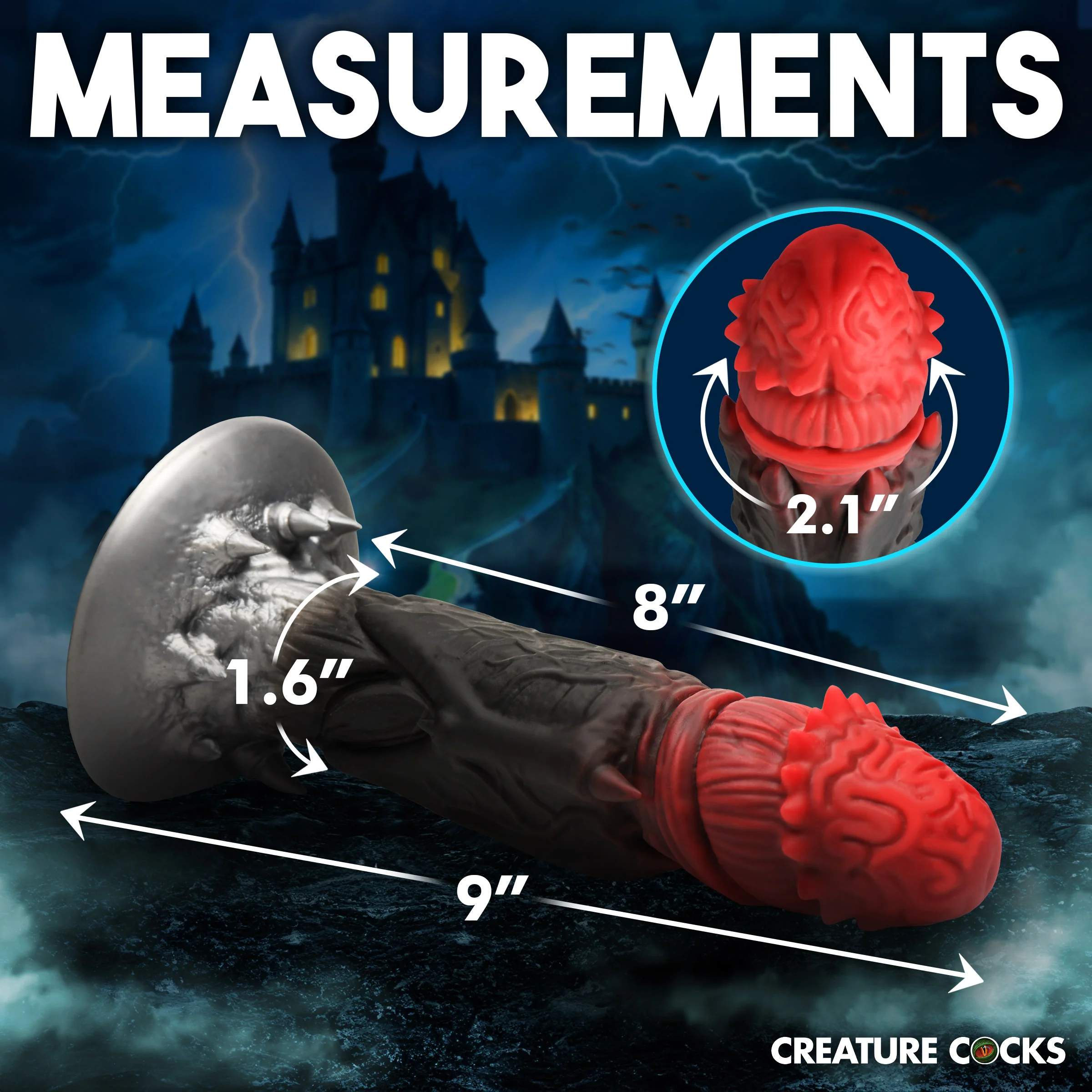 Count Cockula Silicone Dildo - Image 5
