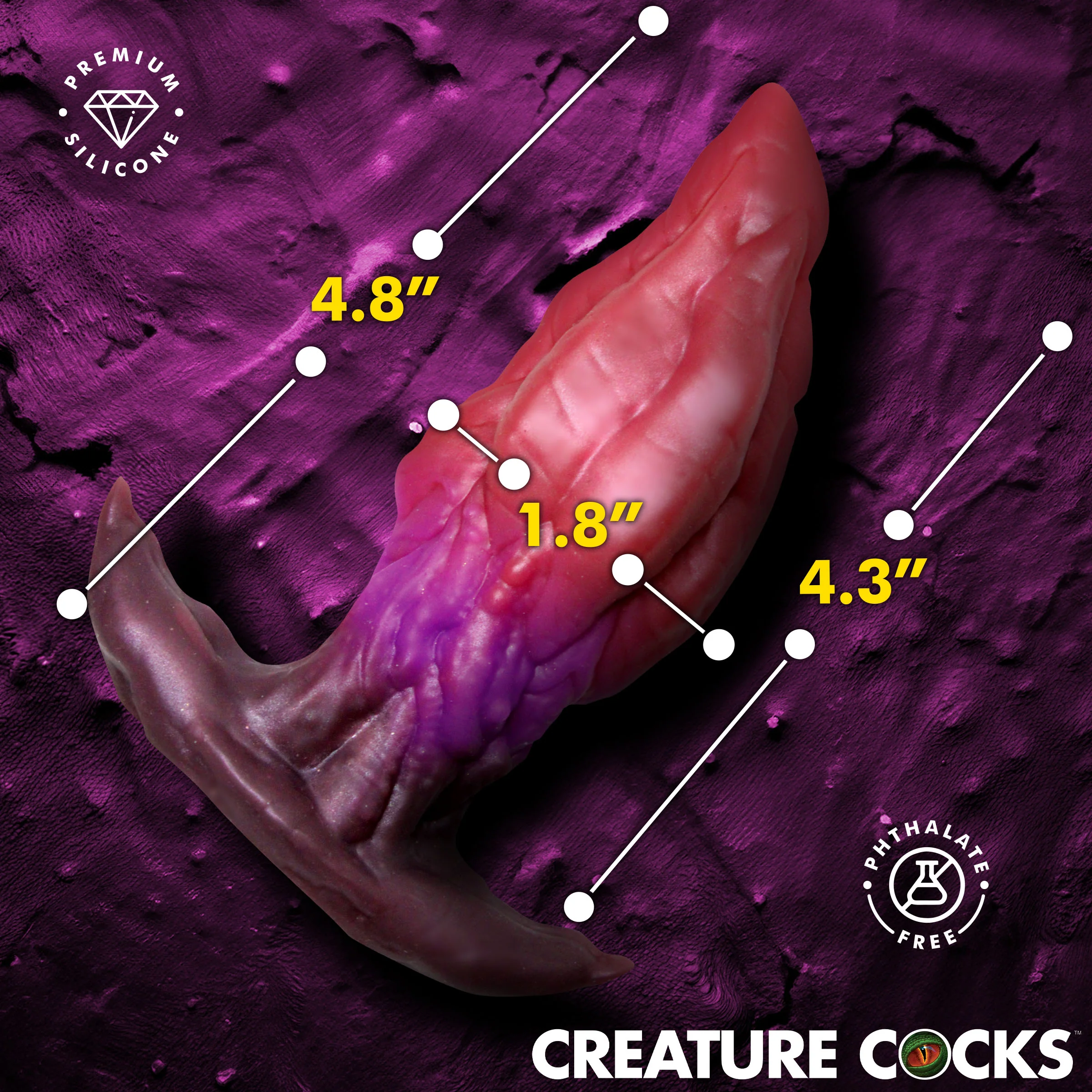 Crawler Silicone Butt Plug - Image 3