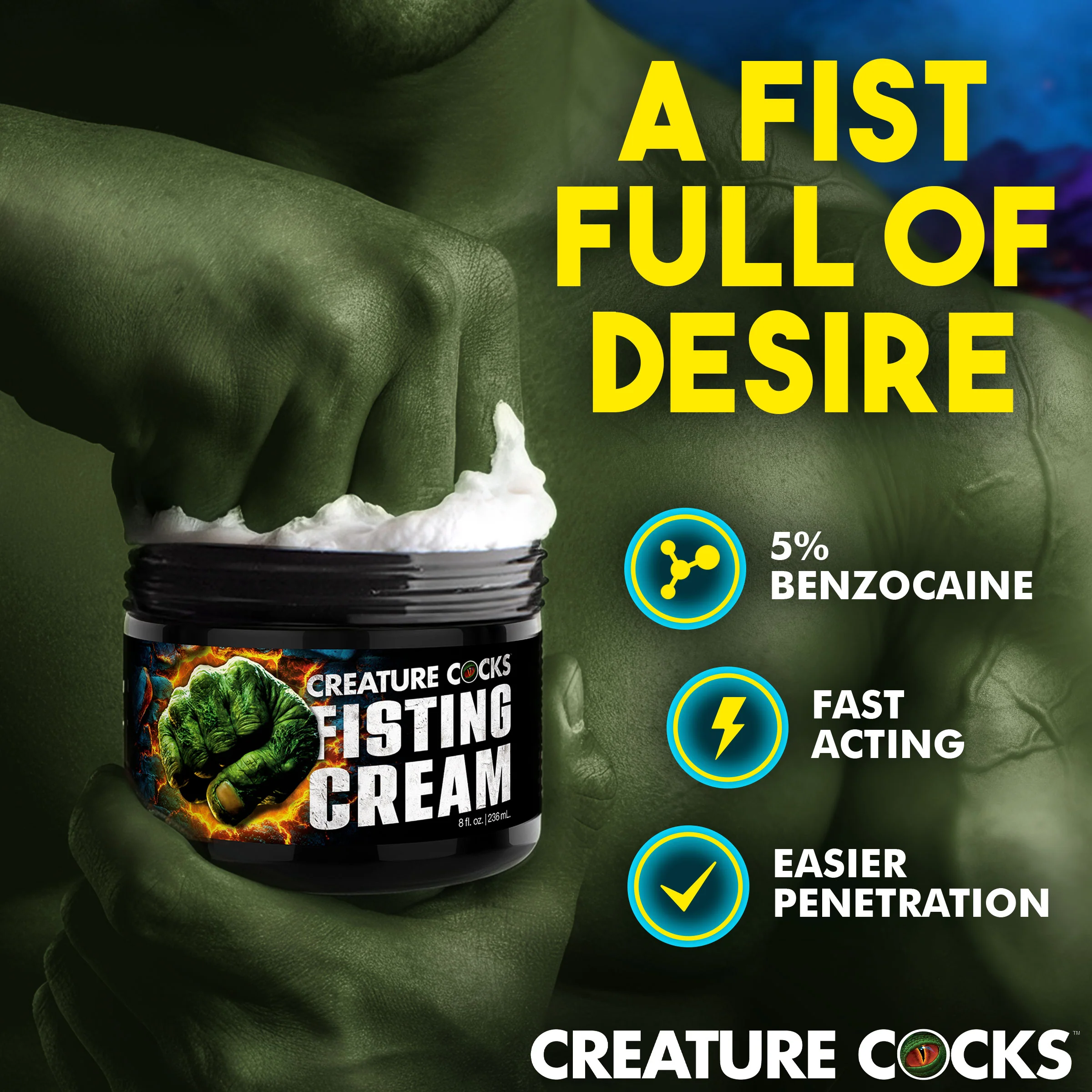 Creature Cocks Fisting Cream - Image 2