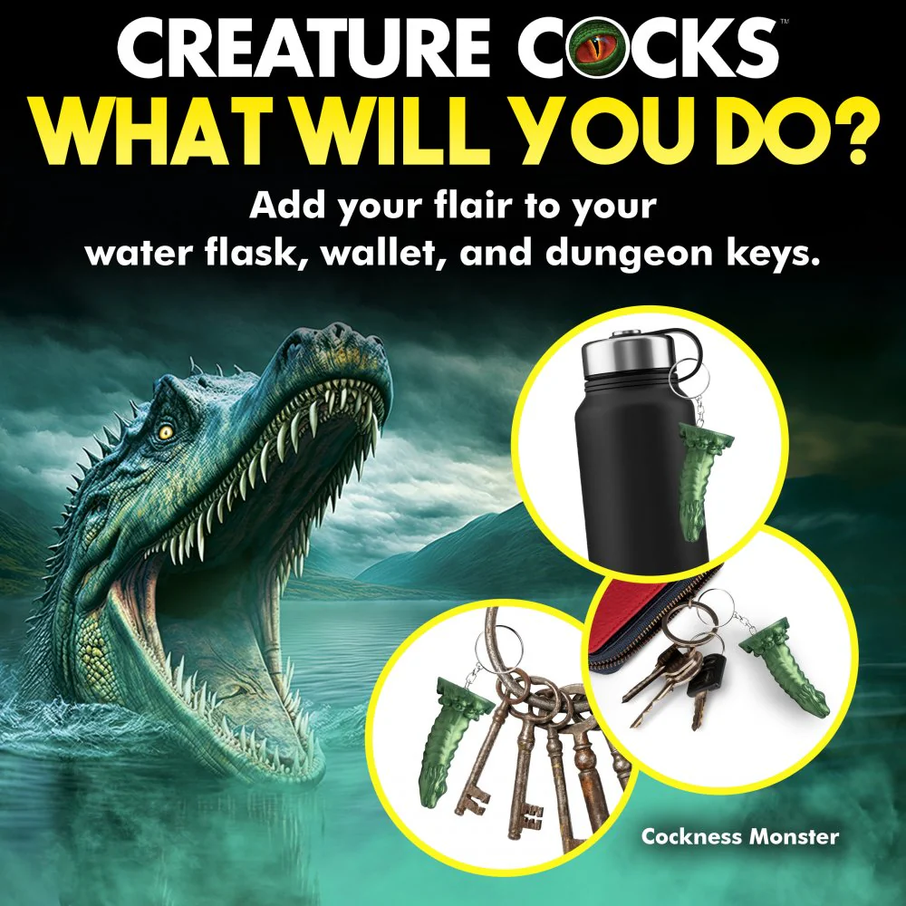 Creature Cocks Mini Dildo Keychain - Image 8