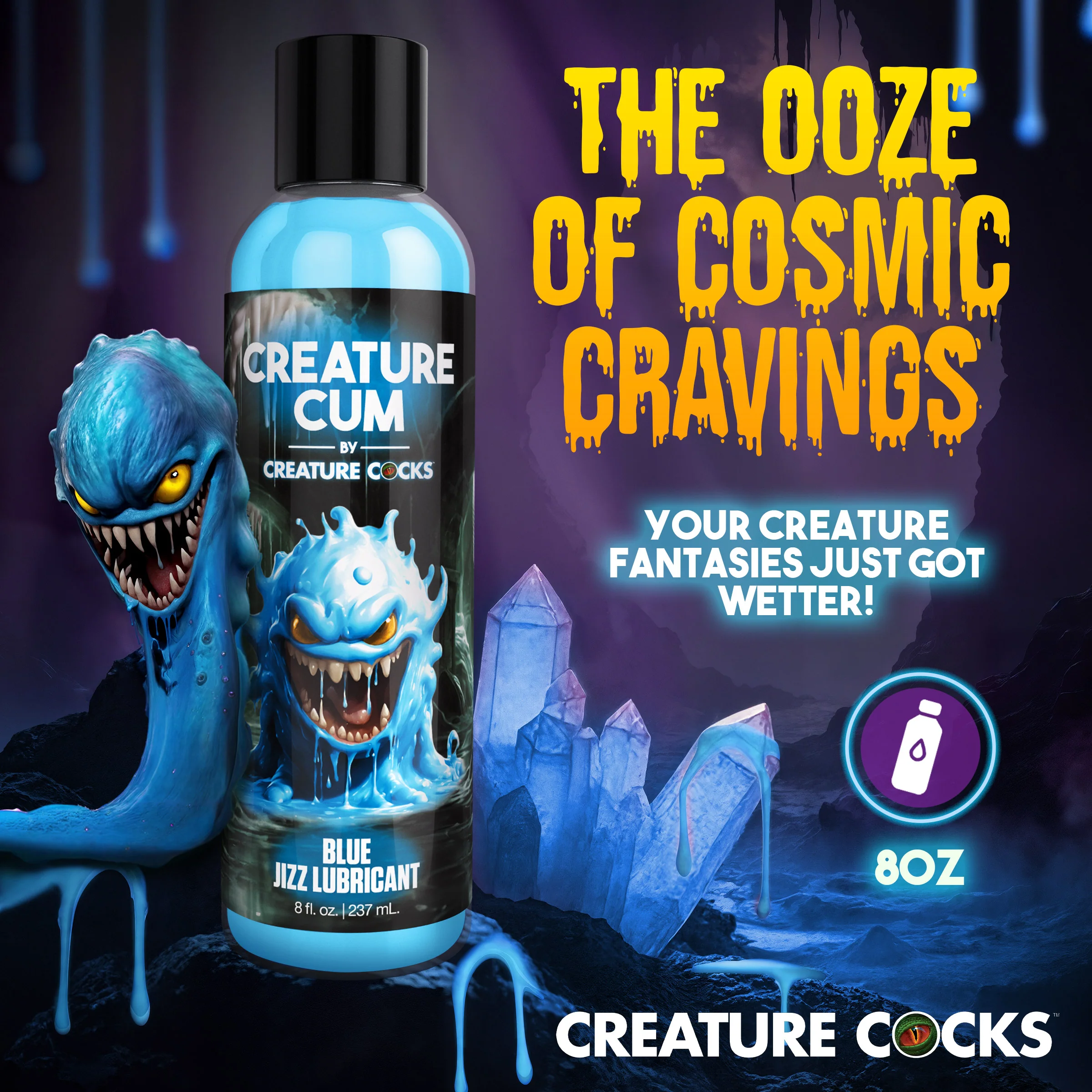 Creature Cum Blue Jizz Lubricant - Image 2