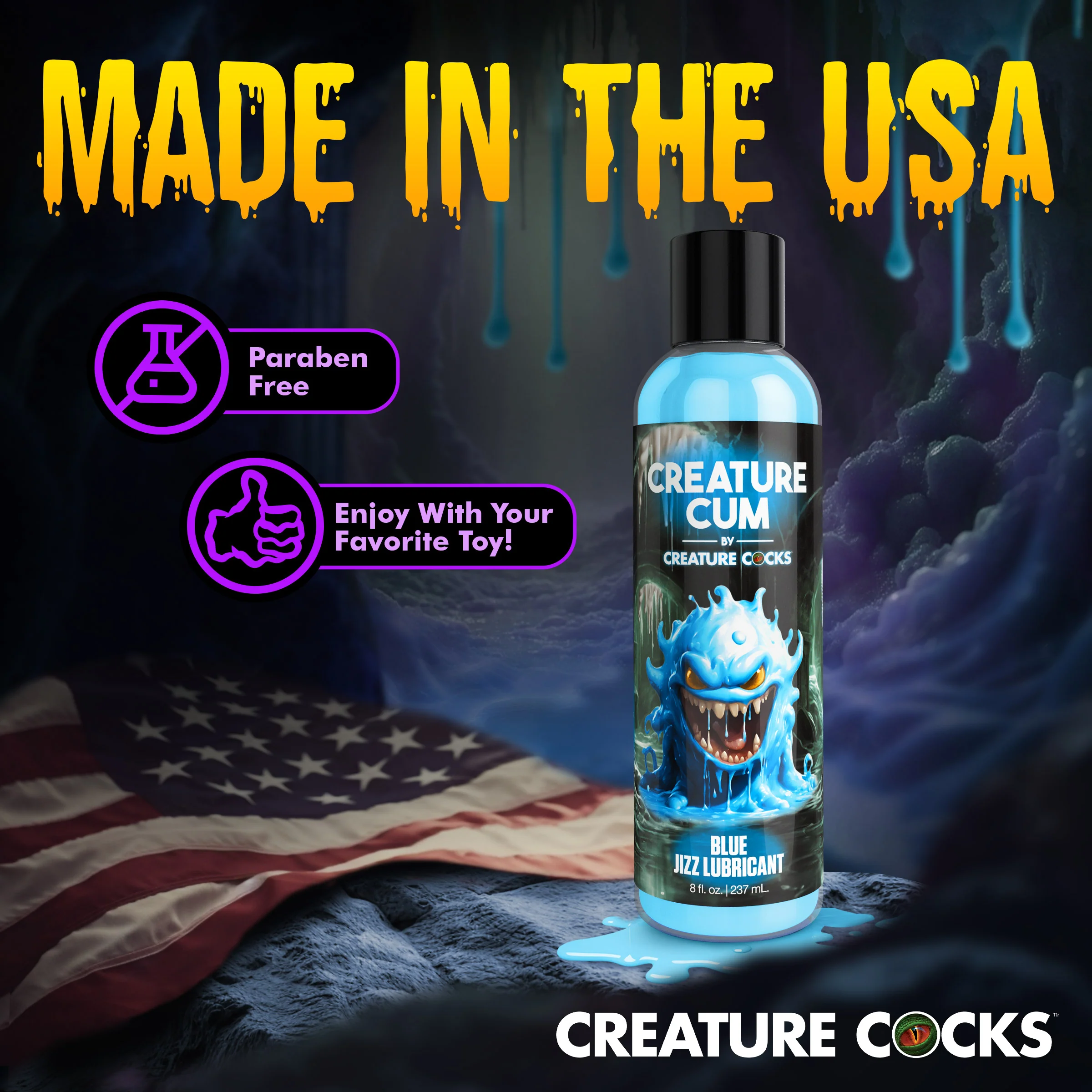 Creature Cum Blue Jizz Lubricant - Image 5