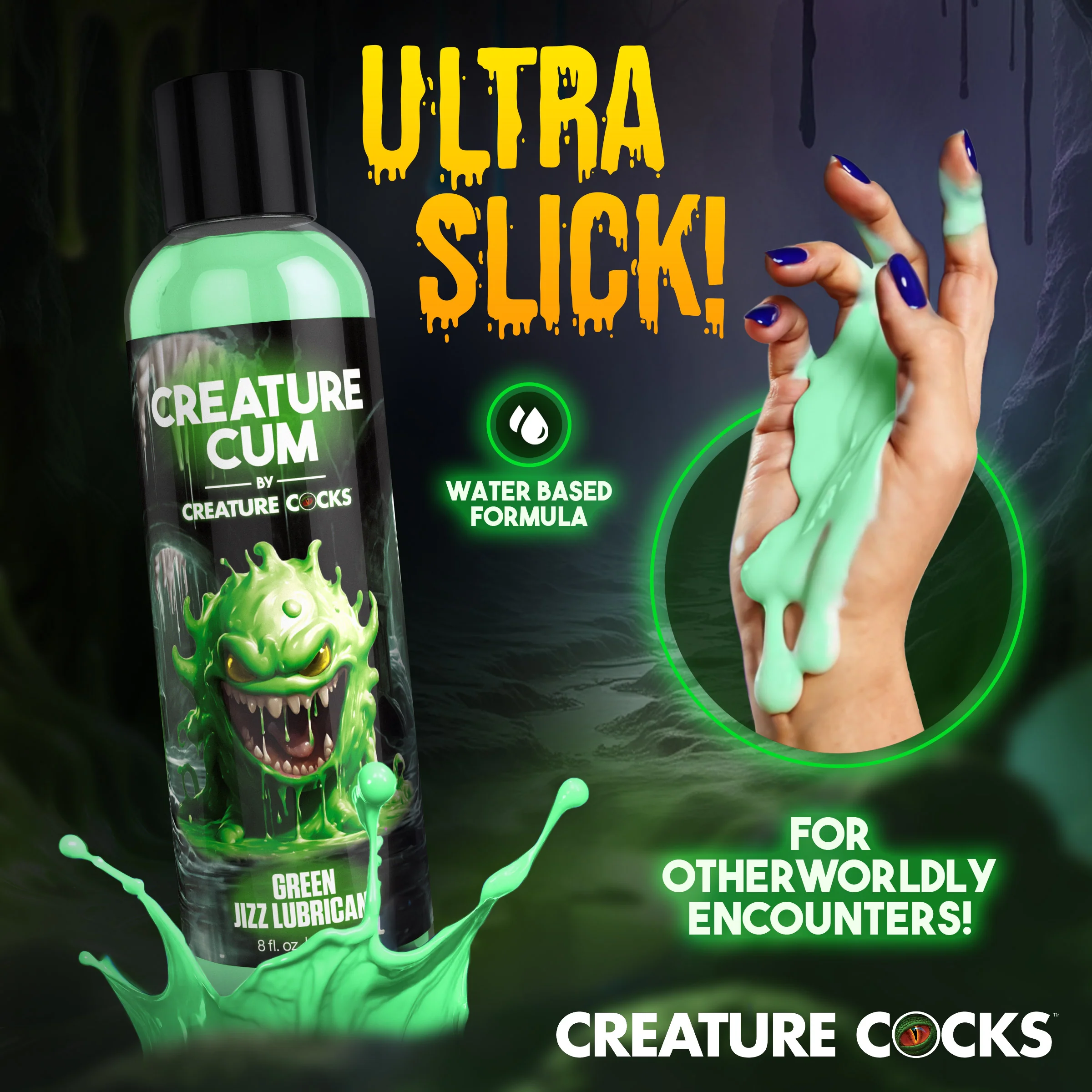 Creature Cum Green Jizz Lubricant - Image 3
