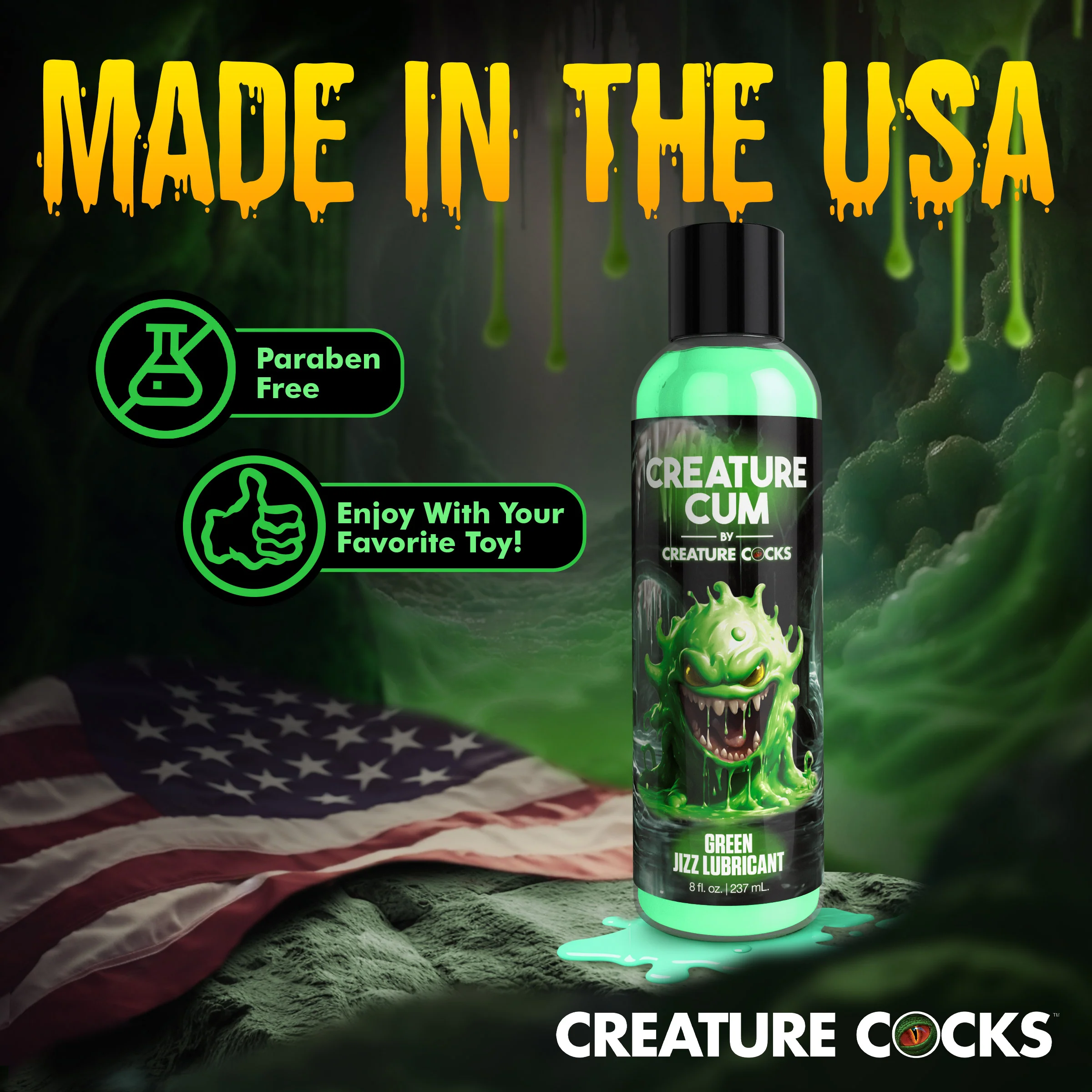 Creature Cum Green Jizz Lubricant - Image 5