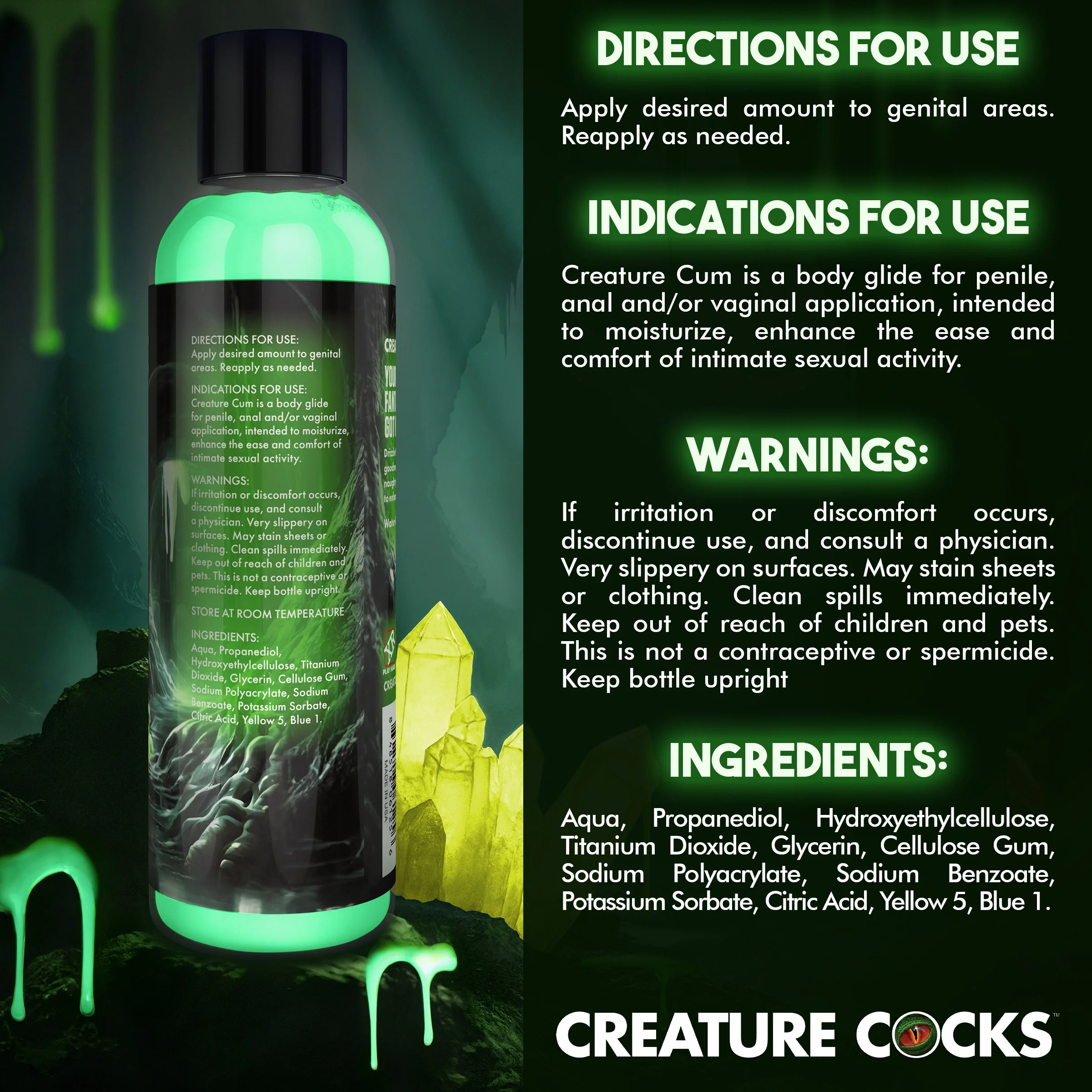 Creature Cum Green Jizz Lubricant - Image 6