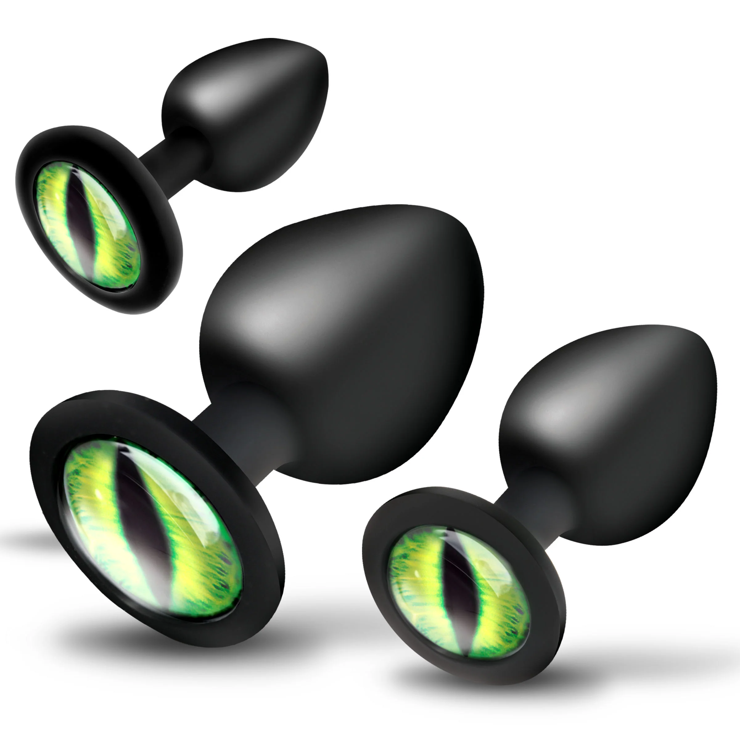 Creature Eye Green Eye Silicone Butt Plug - Image 4