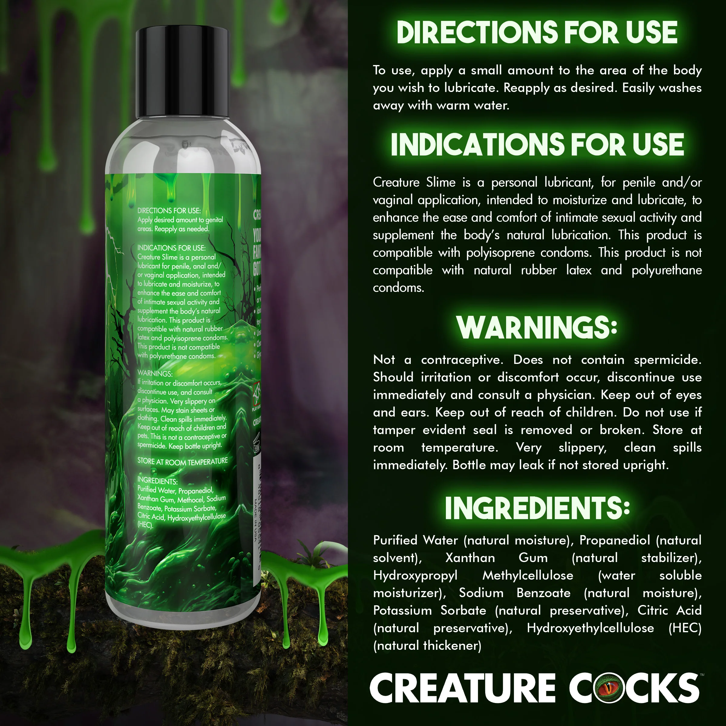 Creature Slime Water-Based Lubricant - Image 10