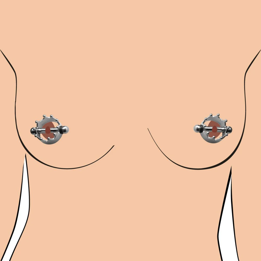 Crowned Magnetic Nipple Clamps - Image 2