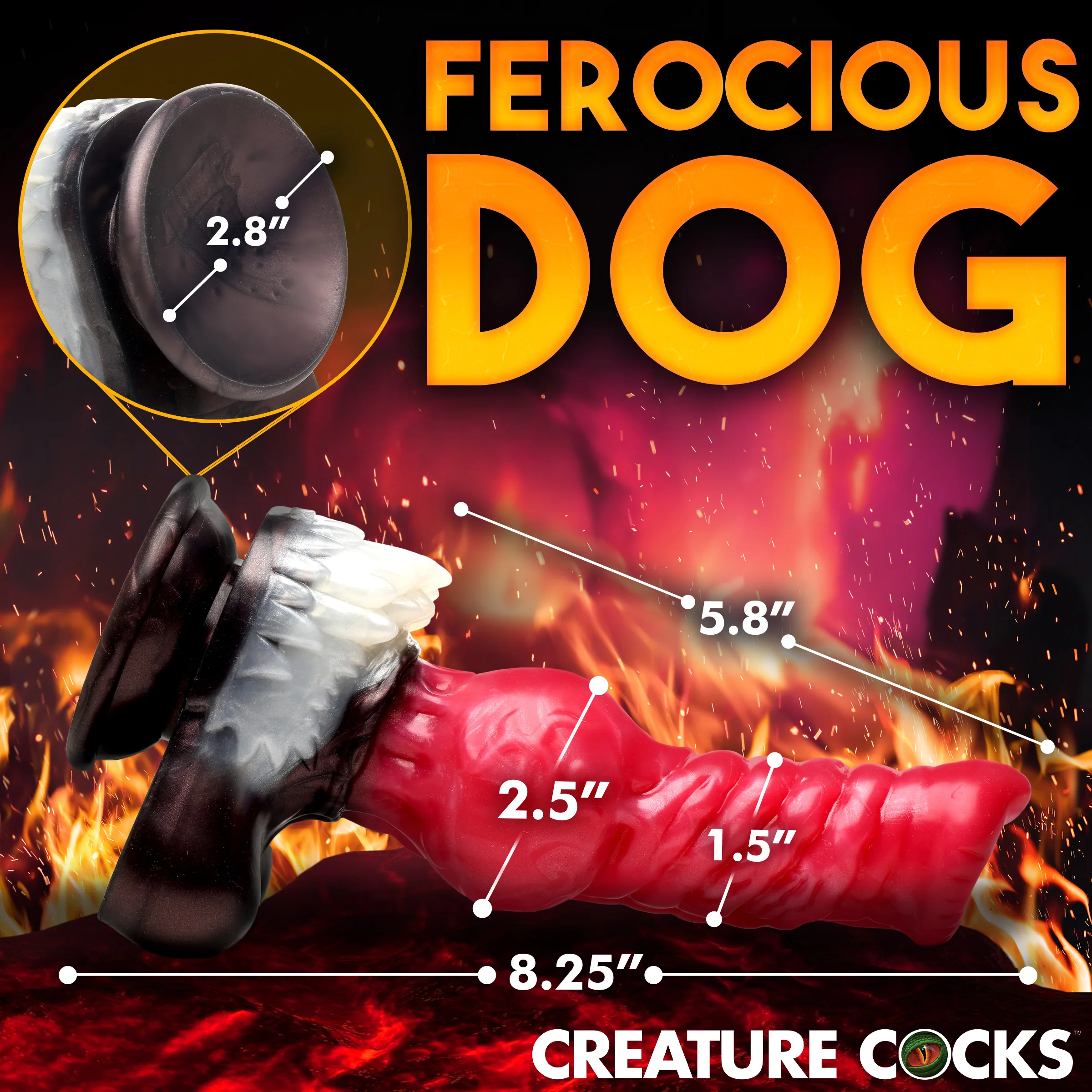 Cujo Canine Silicone Dildo - Image 4