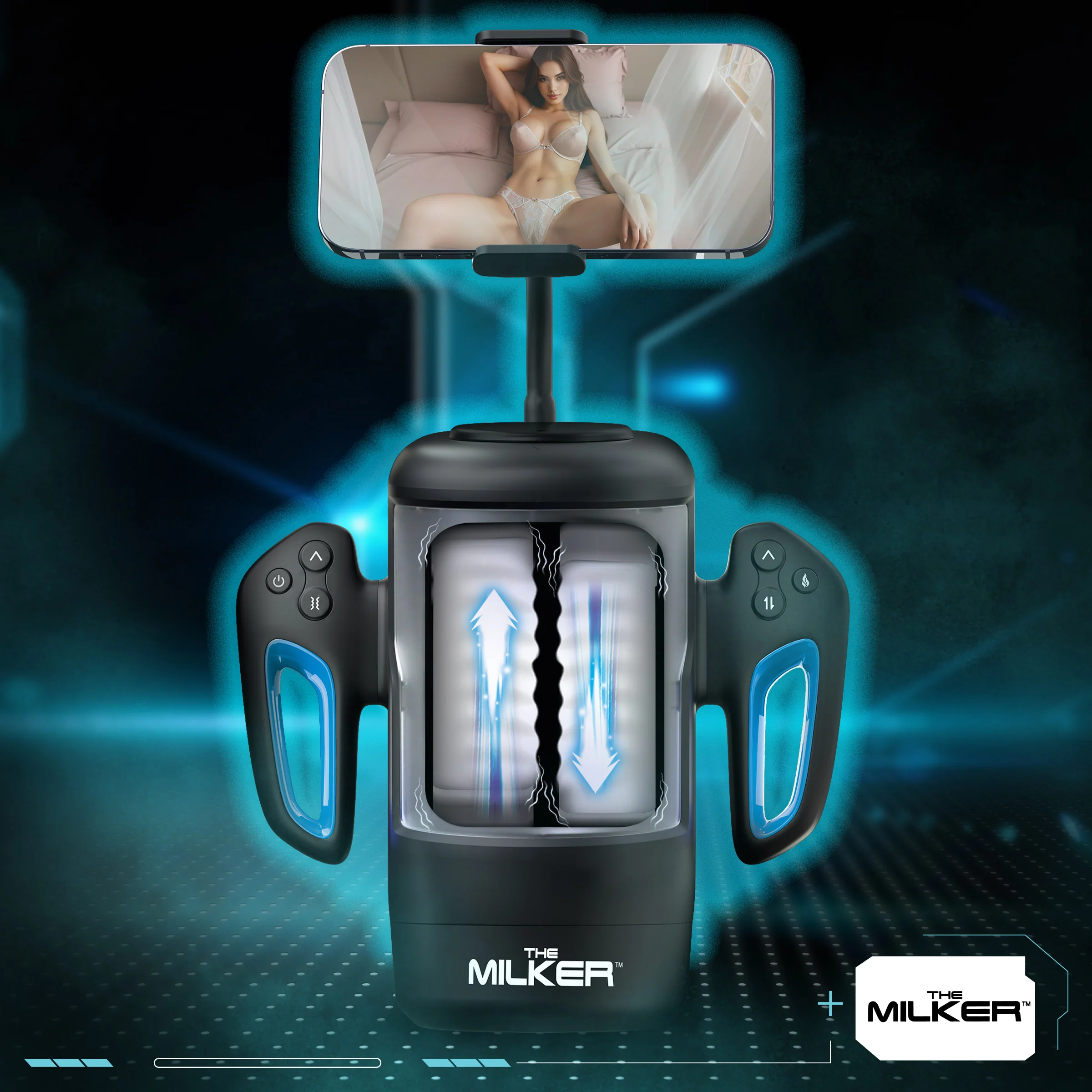 Cyber Milker Stroking & Vibrating Masturbator - Image 6