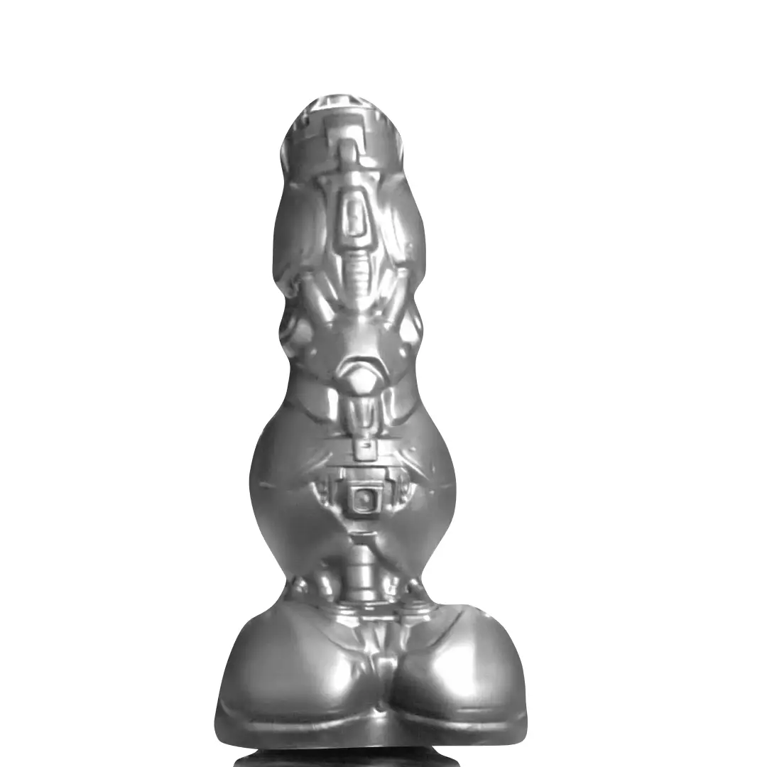 Cyborg Cock Thrusting & Vibrating Silicone Dildo - Image 2