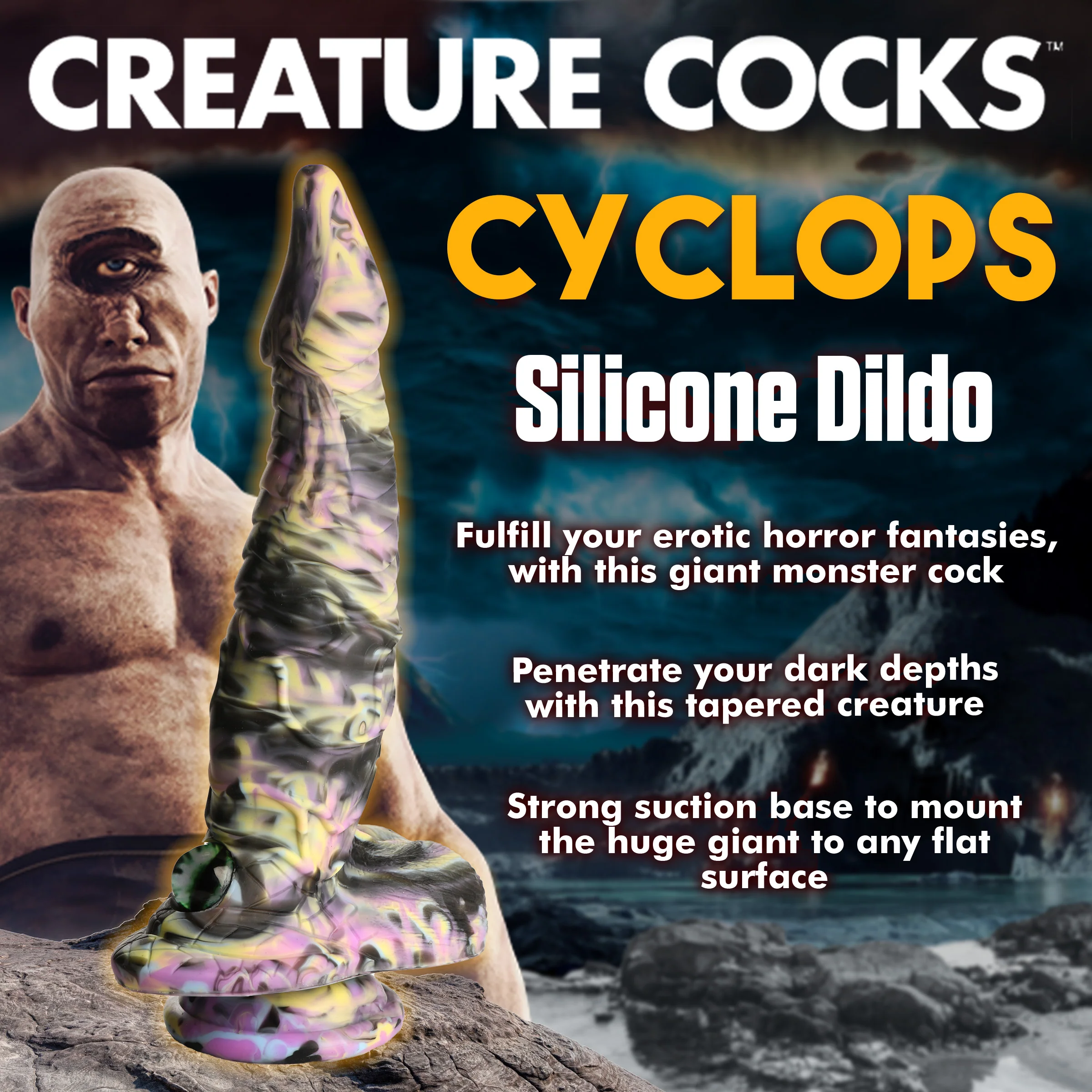 Cyclops Silicone Dildo - Image 2