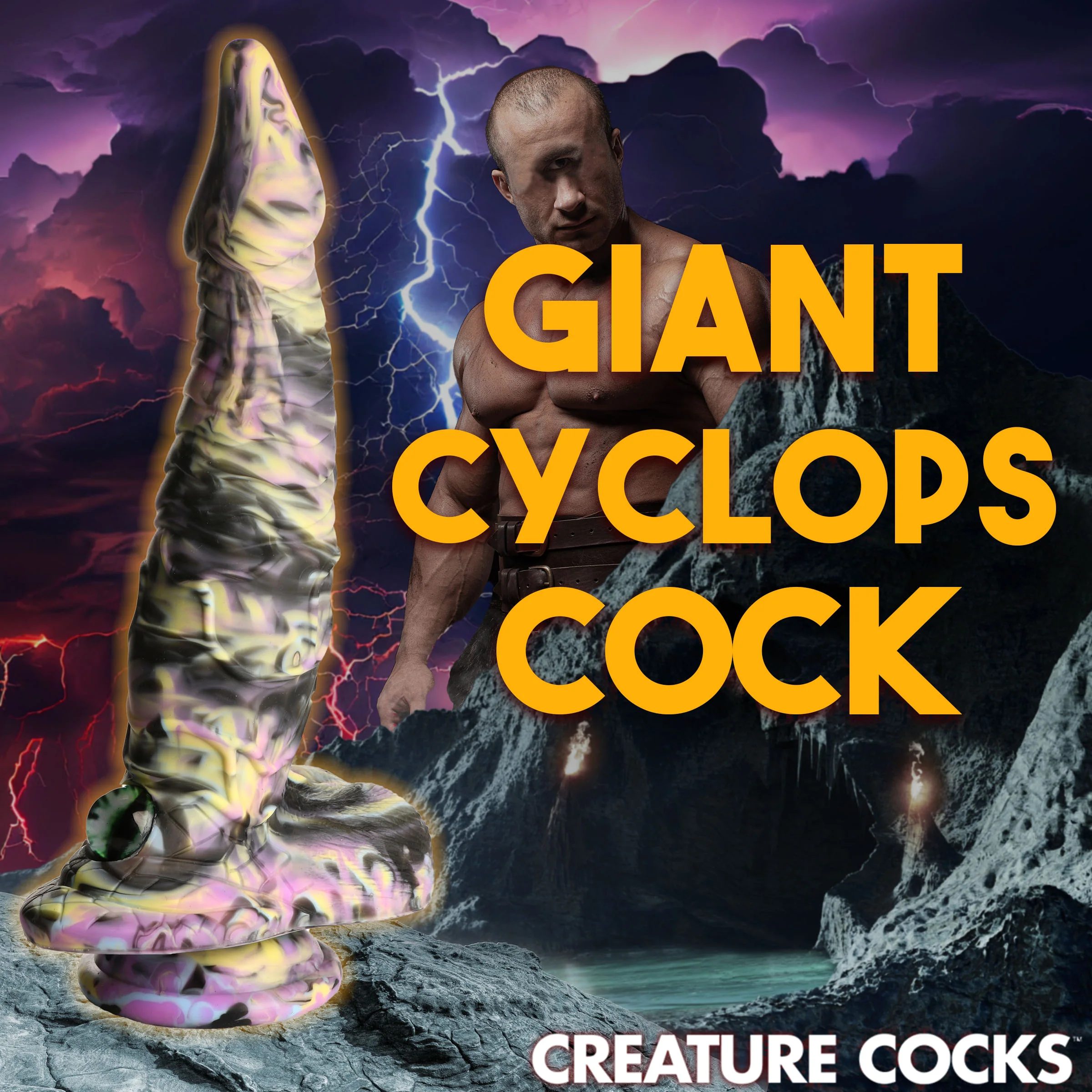 Cyclops Silicone Dildo - Image 3