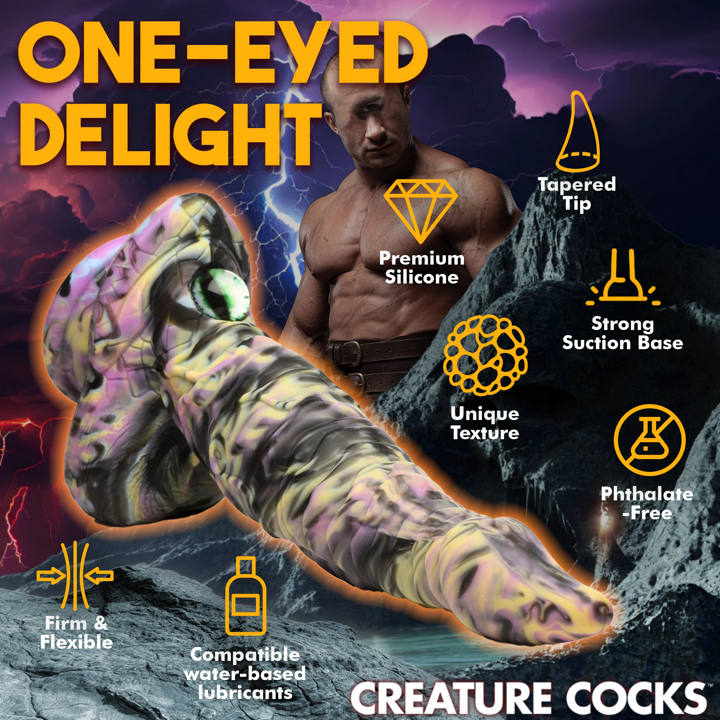 Cyclops Silicone Dildo - Image 5