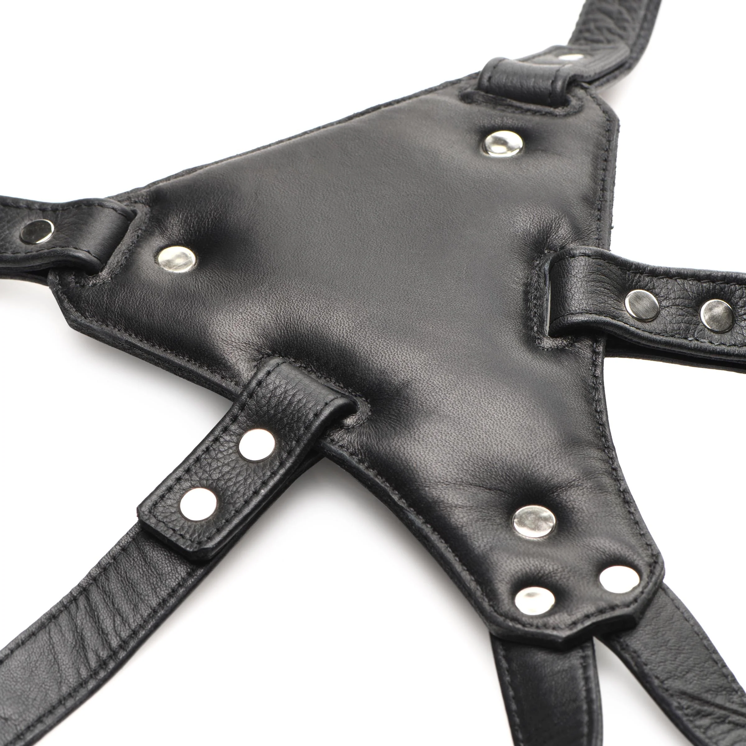 Daddy An Li Leather Strap on Harness - Image 7