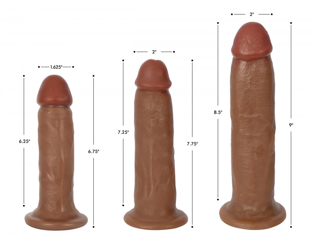 Dark Bareskin Dildo - Image 3