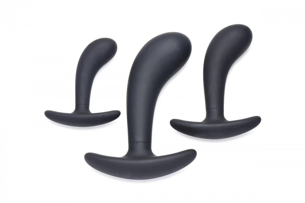 Dark Delights 3 Piece Curved Anal Trainer Set - Image 3